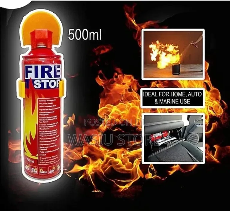 Fire Stop Branded Aerosol Foam Spray 500ml