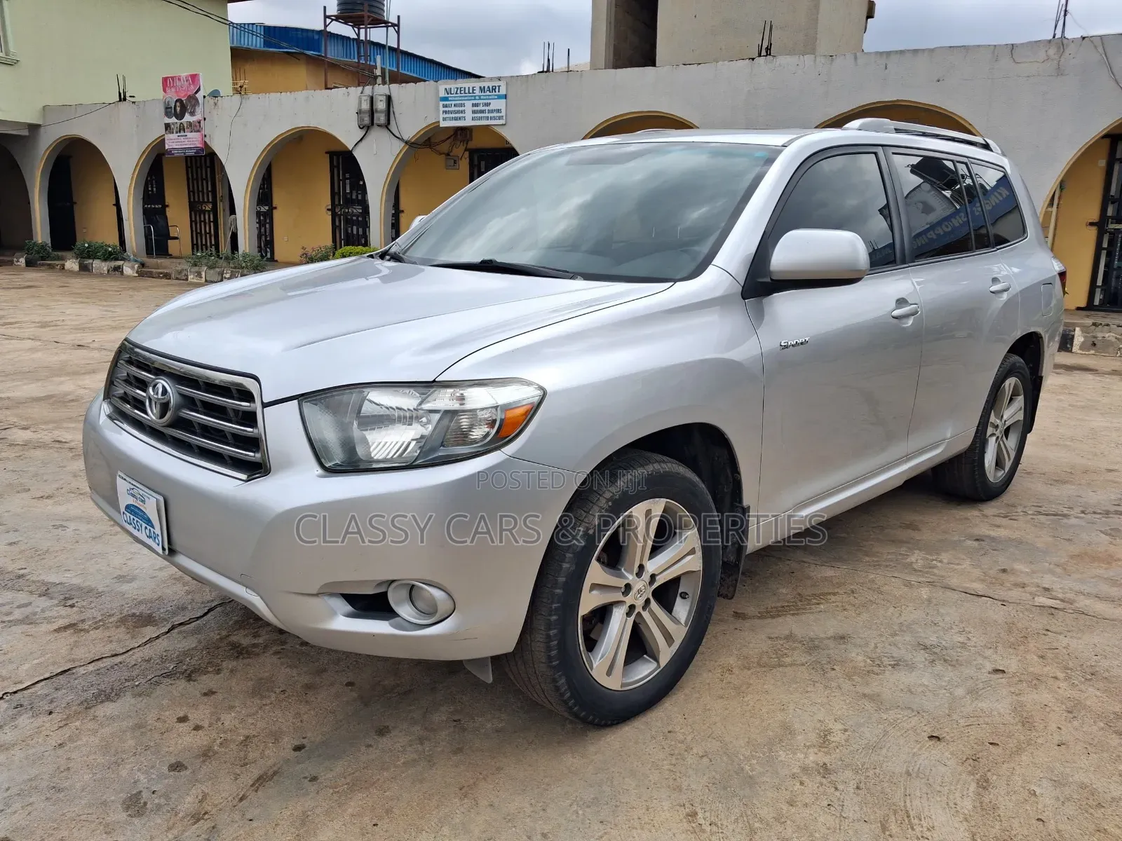 Toyota Highlander Sport 2010 Silver