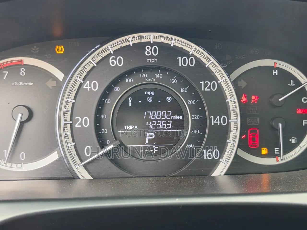 Honda Accord 2015 Black