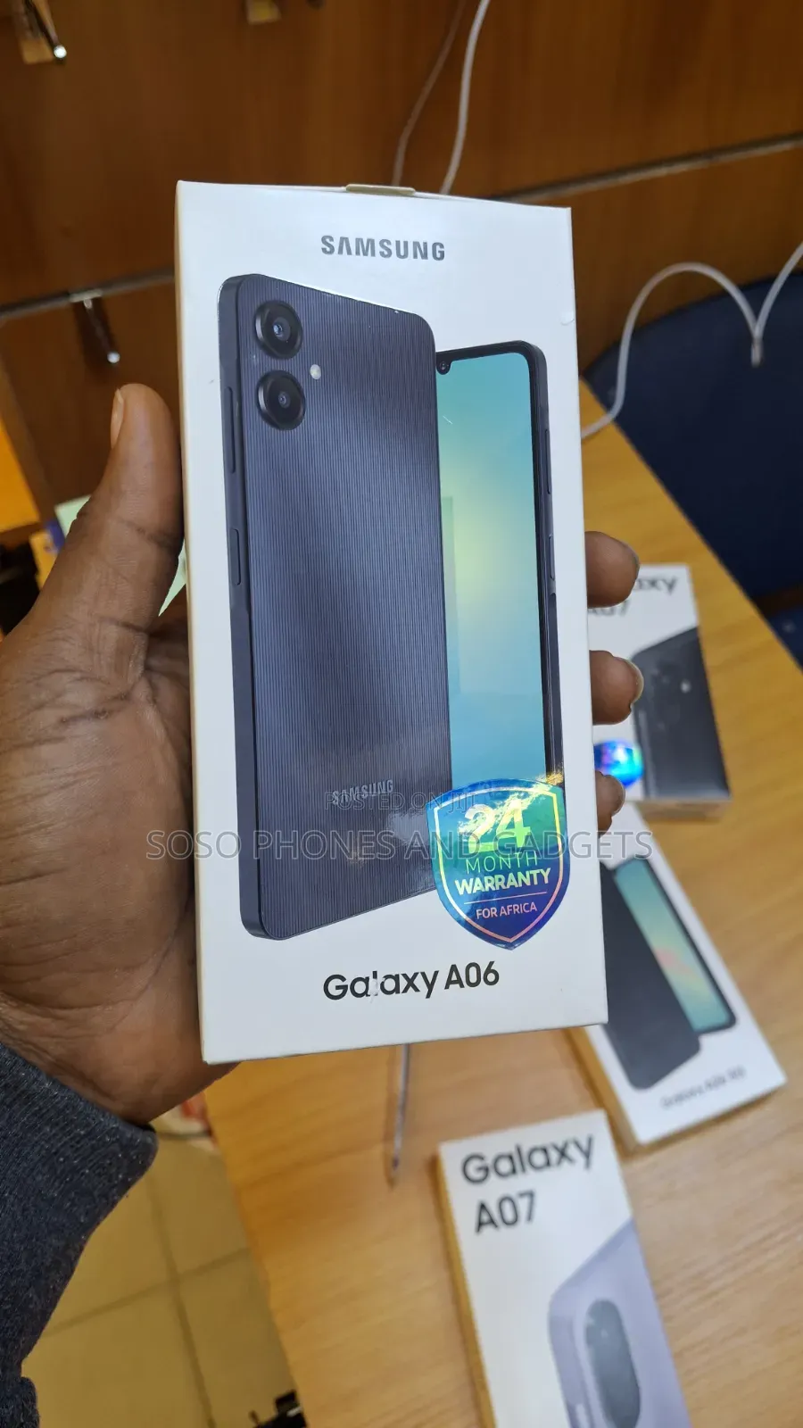 New Samsung Galaxy A06 64 GB Black