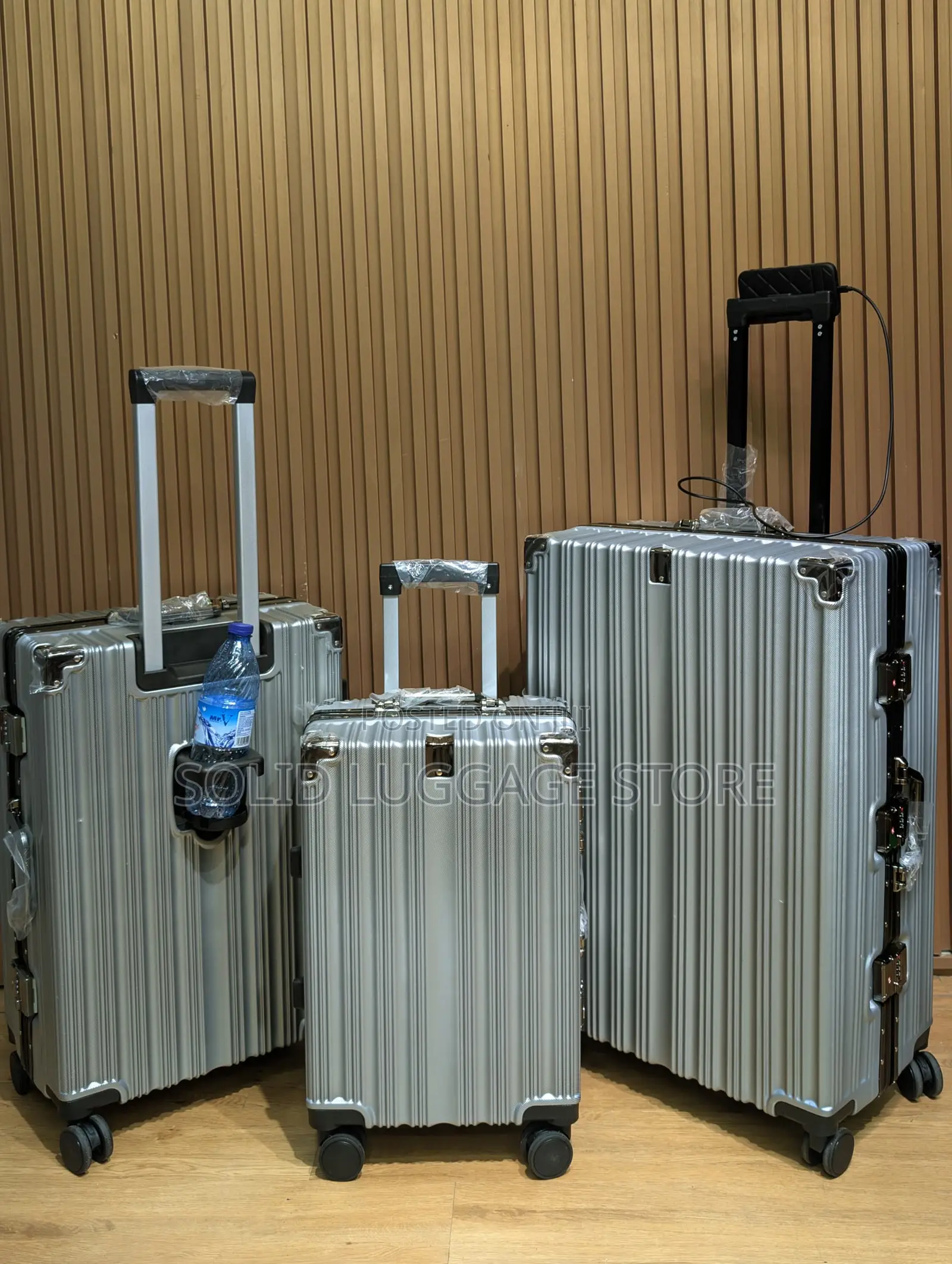 Unisex Hardshell Aluminum Traveling Boxes