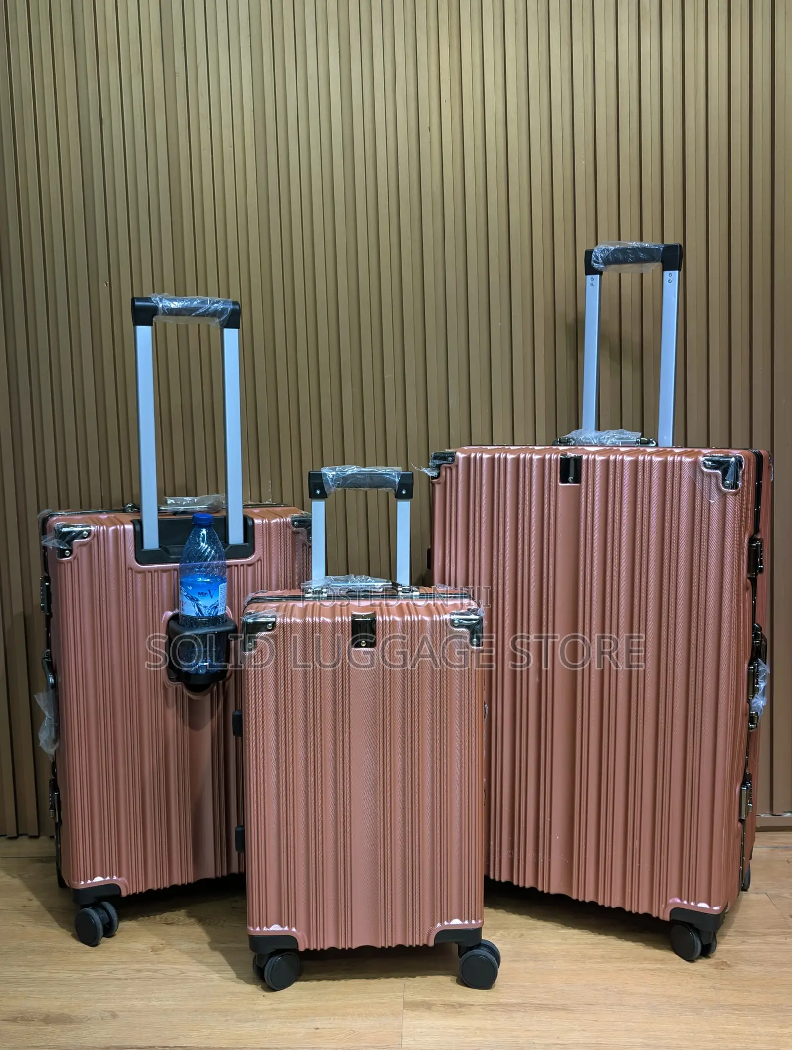 Unisex Hardshell Aluminum Traveling Boxes