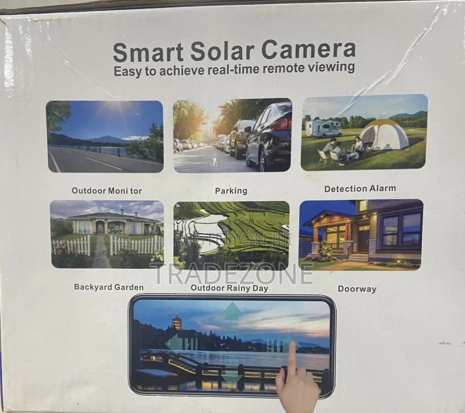 V380 Pro Dual Lens PTZ Solar Camera 5.0mp