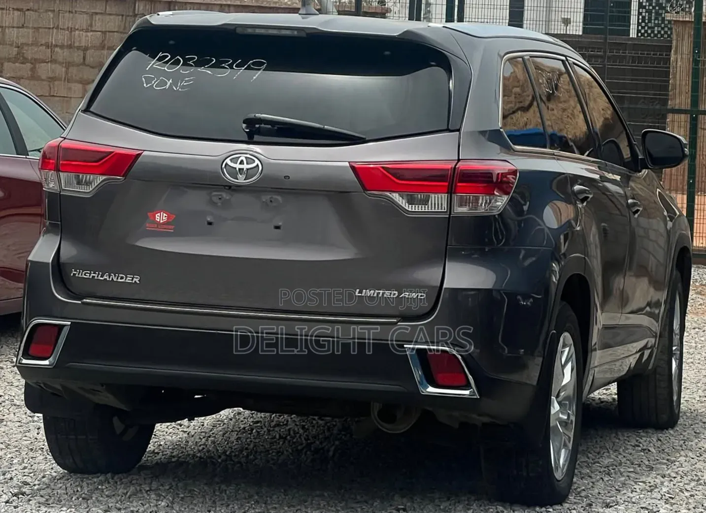 Toyota Highlander Limited Platinum 2019 Gray