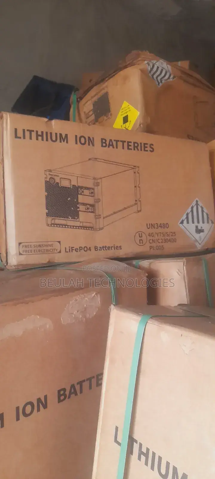 15kw 300AH Lithium Solar Battery - Brand New