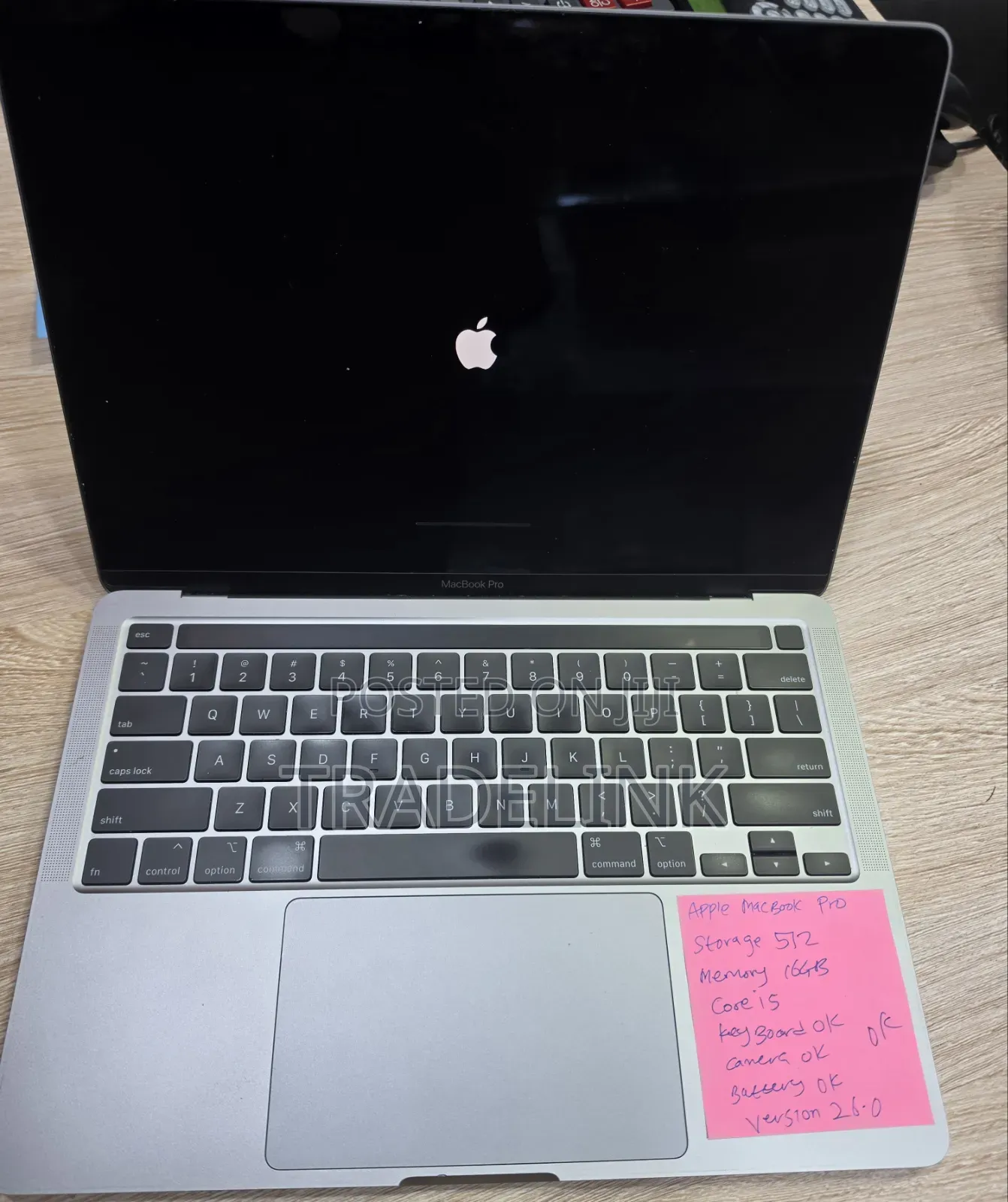 Laptop Apple MacBook 2020 16GB Apple M1 Pro SSD 512GB