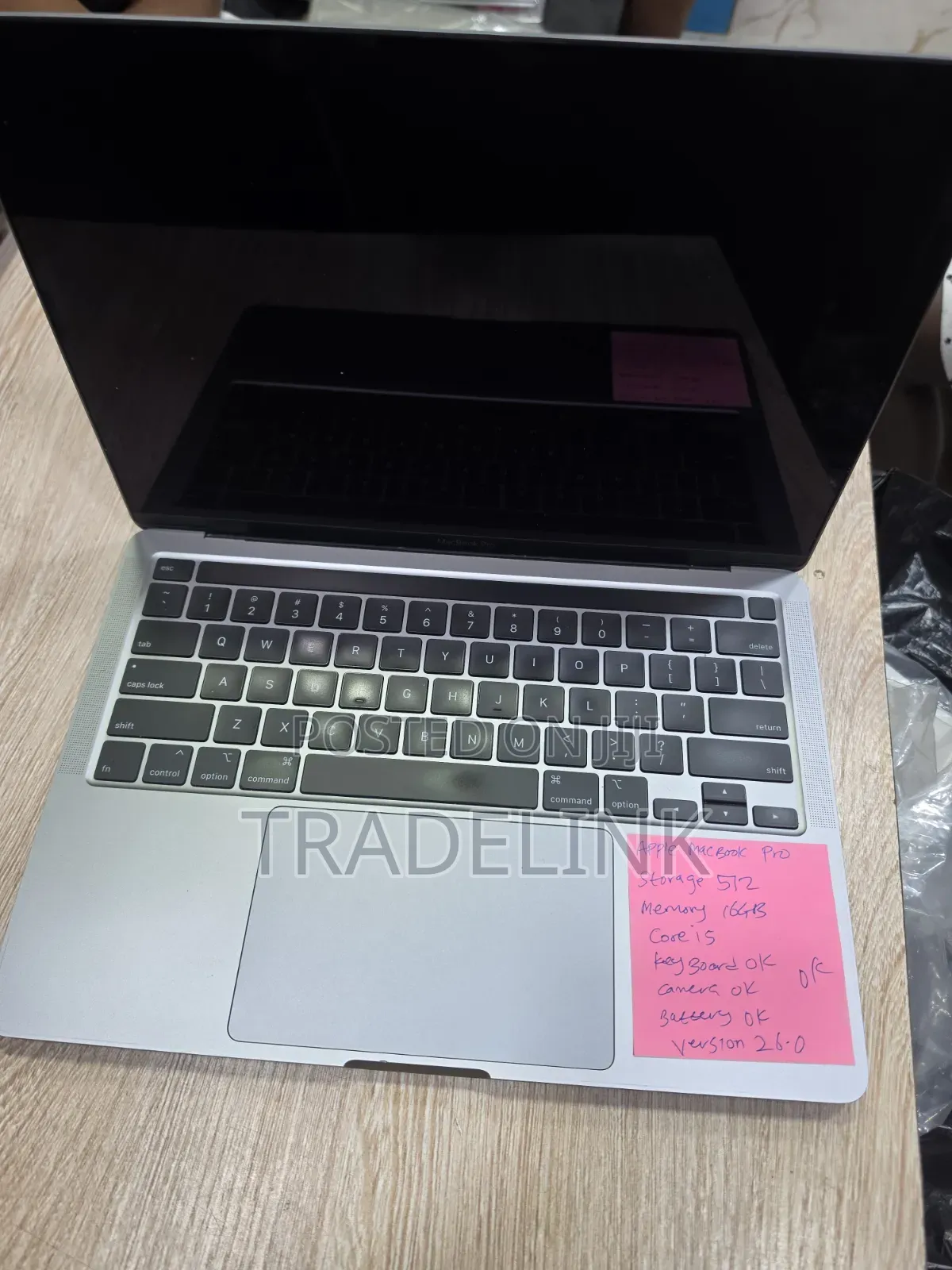 Laptop Apple MacBook 2020 16GB Apple M1 Pro SSD 512GB