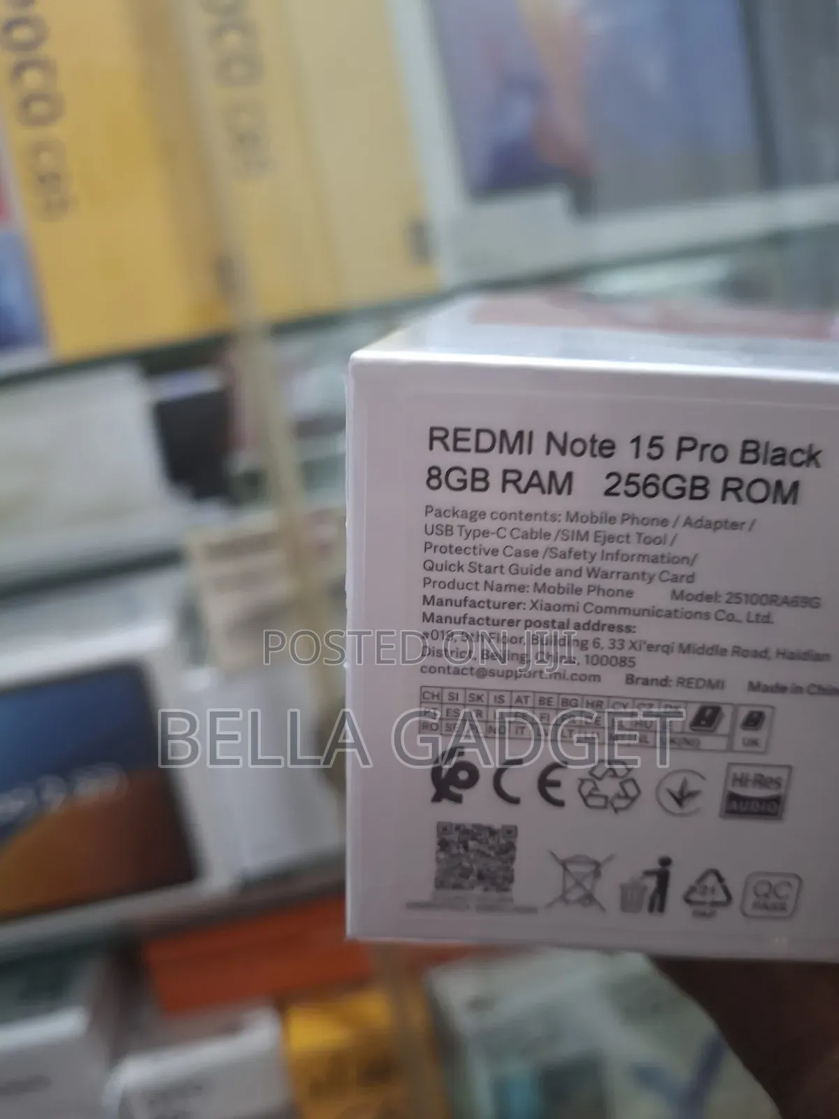 New Xiaomi Redmi Note 15 Pro 256 GB Gray