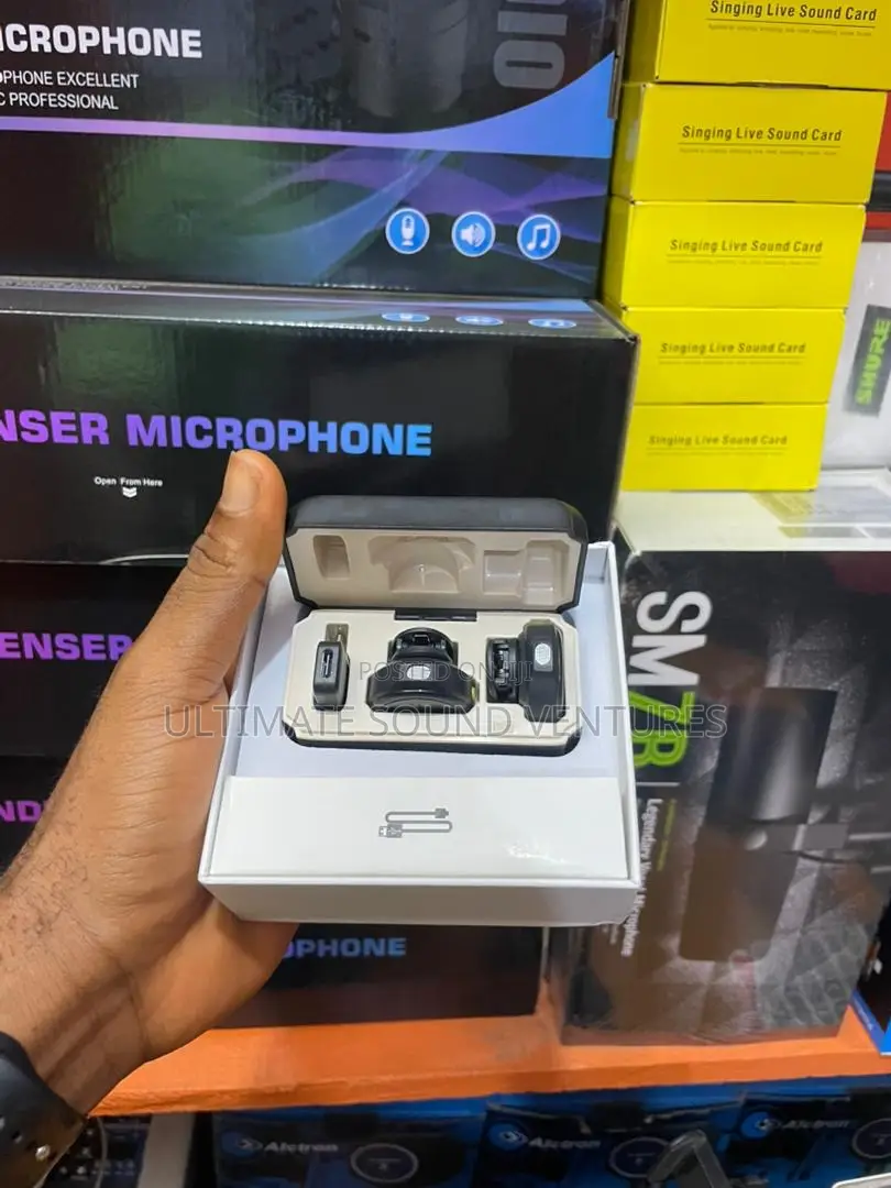 Pin Microphone for Content Creators