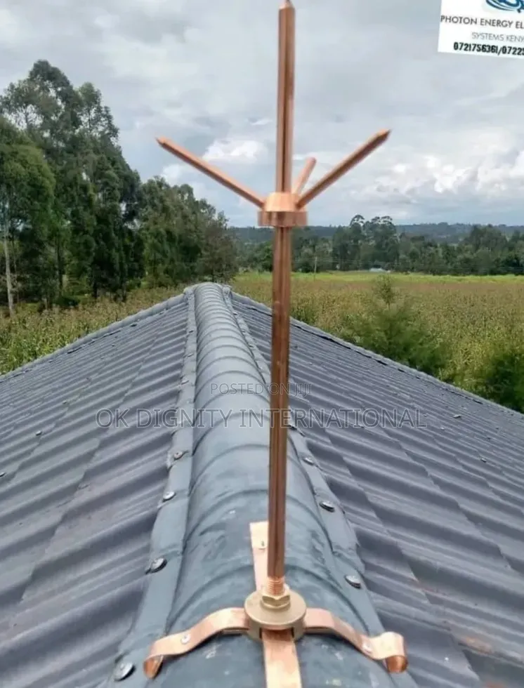 Pure Copper Lightning Arrester (Thunder Arrestor) Lightning Protection