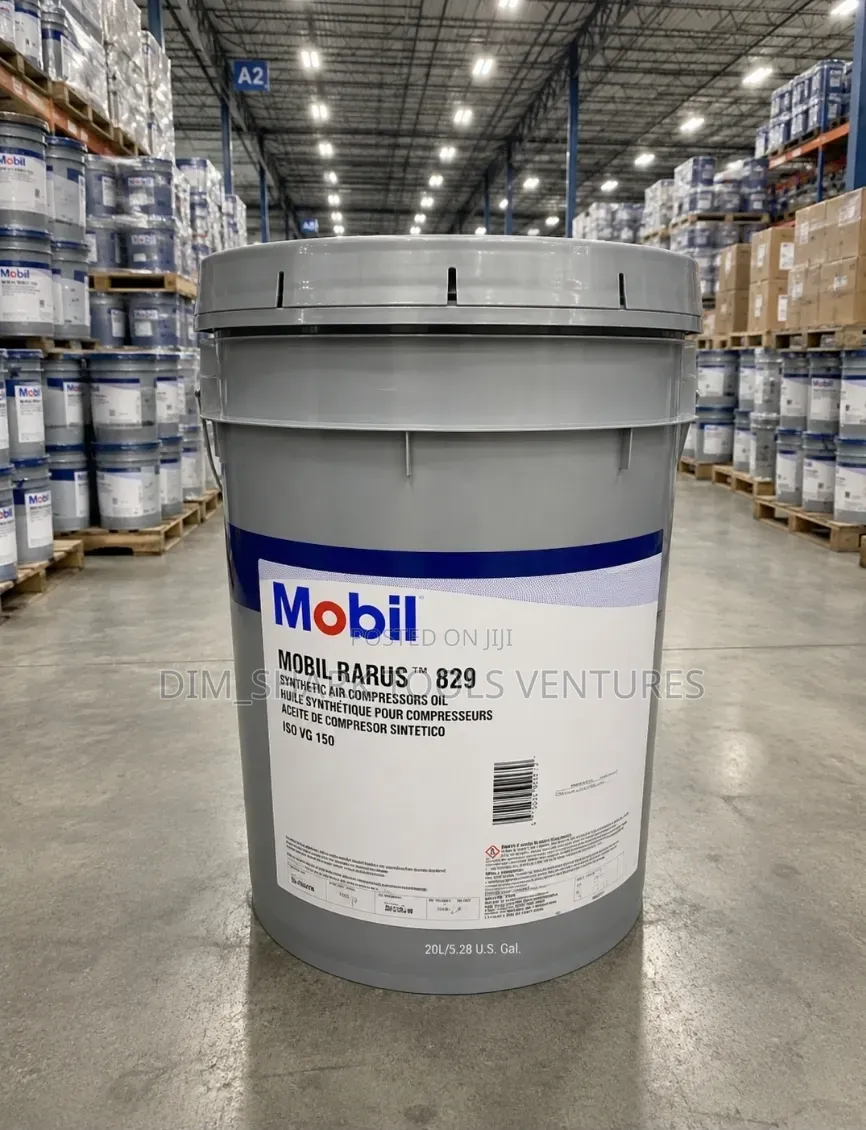 Mobil Rarus 829 Supreme-Iso VG 150 Synthetic Air Compressor Oil