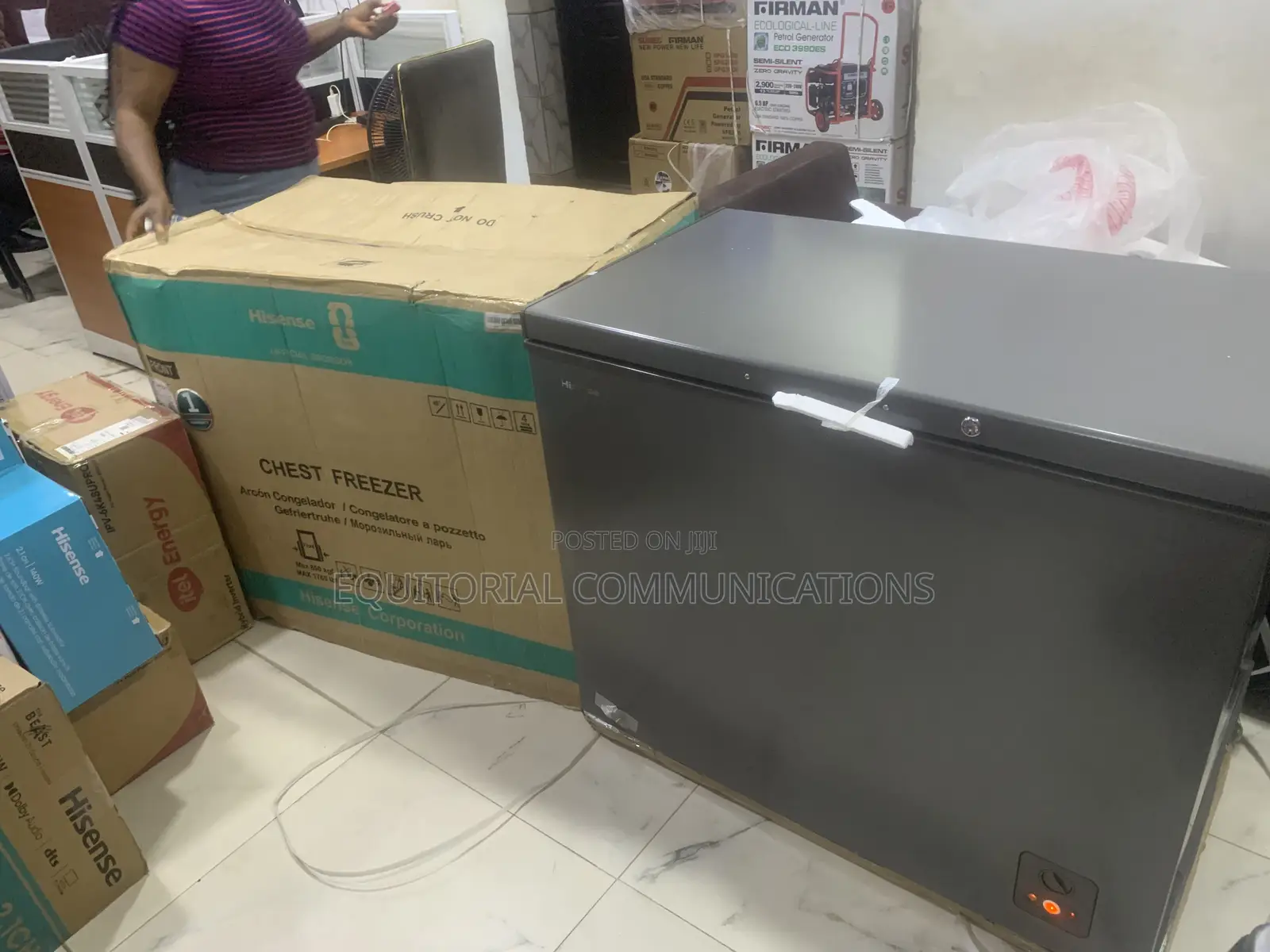 Hisense 250L High-Capacity Freezer With Efficient Power Consumption