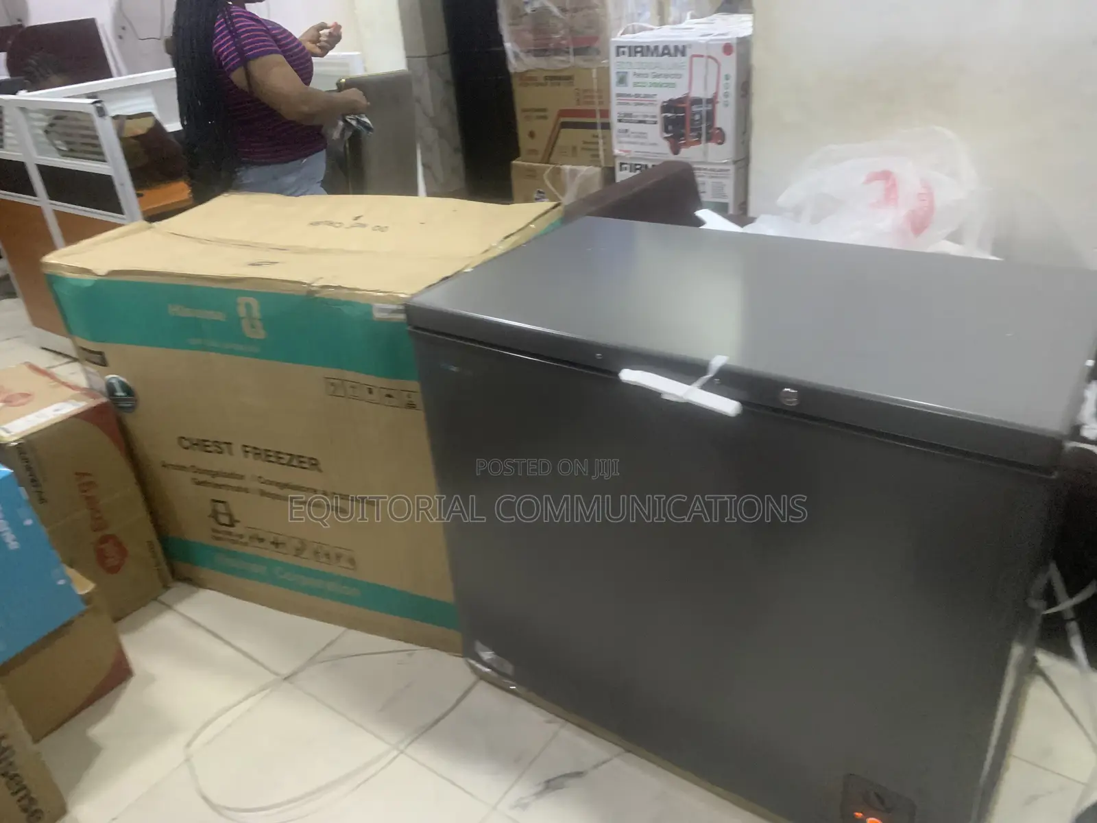 Hisense FC340SH 250L Silver Chest Freezer With Reliable Compressor