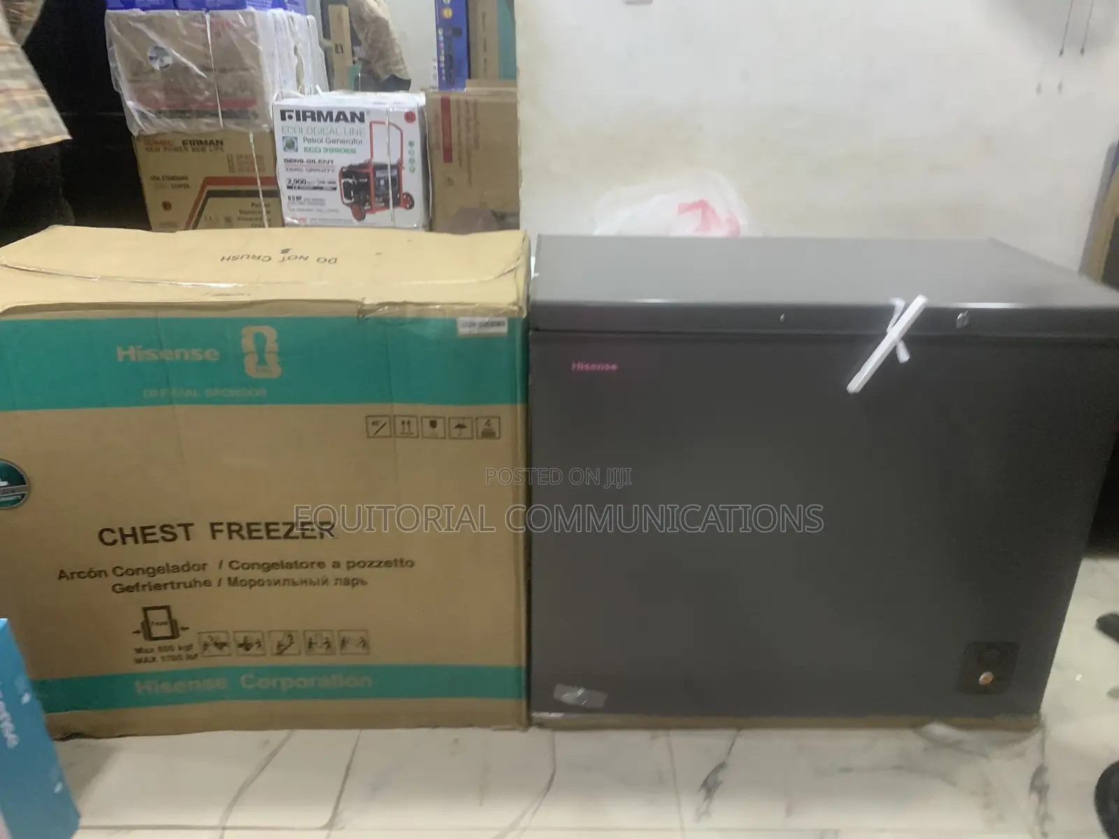 Hisense FC340SH 250L Silver Chest Freezer With Reliable Compressor