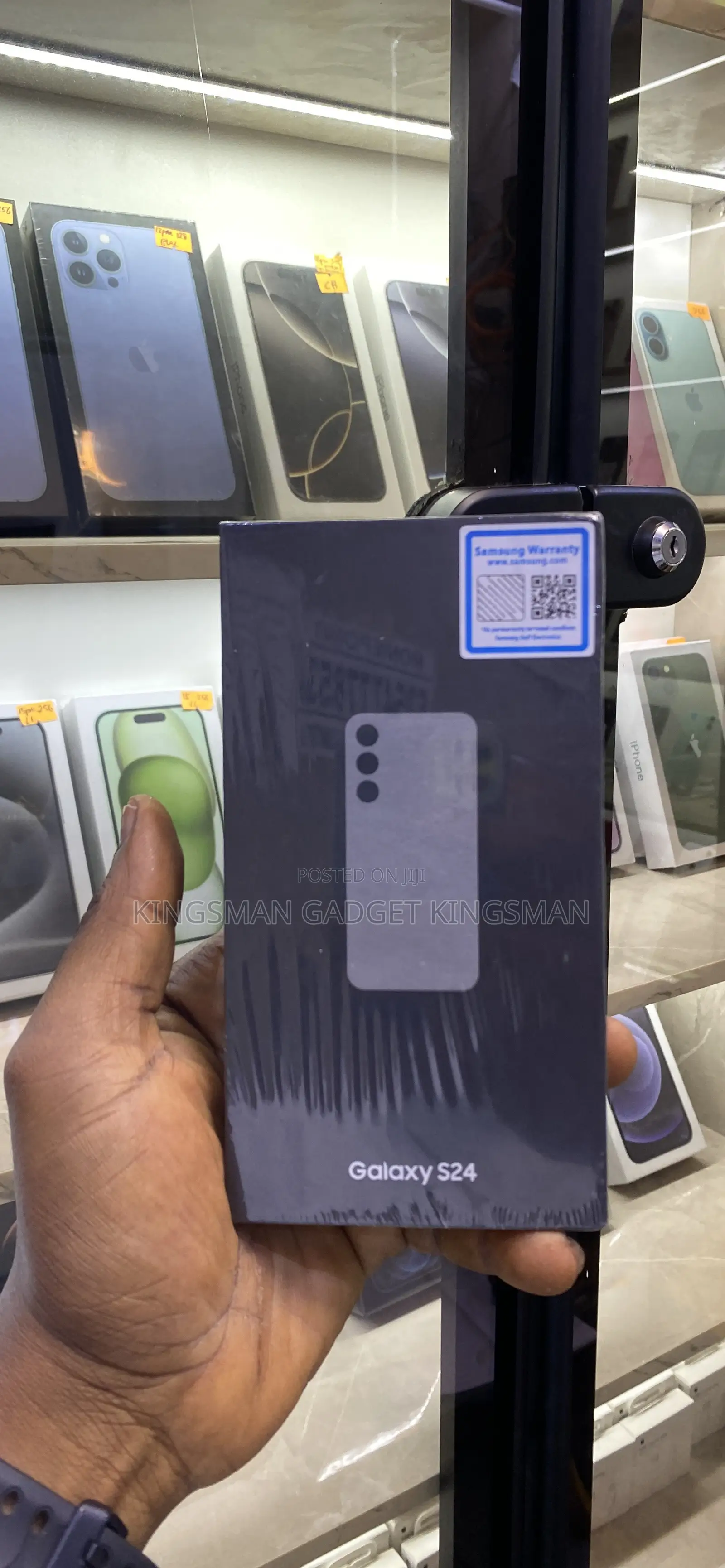 New Samsung Galaxy S24 256 GB Purple