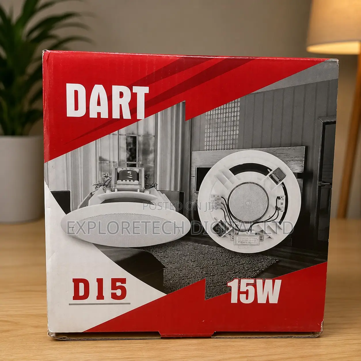 Dart Loud Base Ceiling Speaker