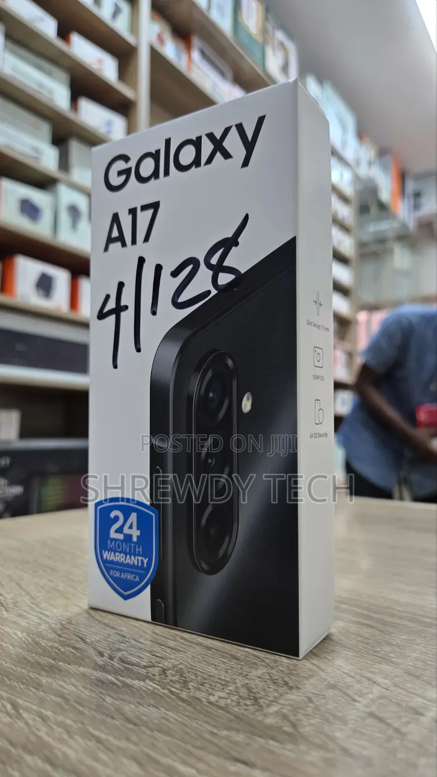New Samsung Galaxy A17 128 GB Black