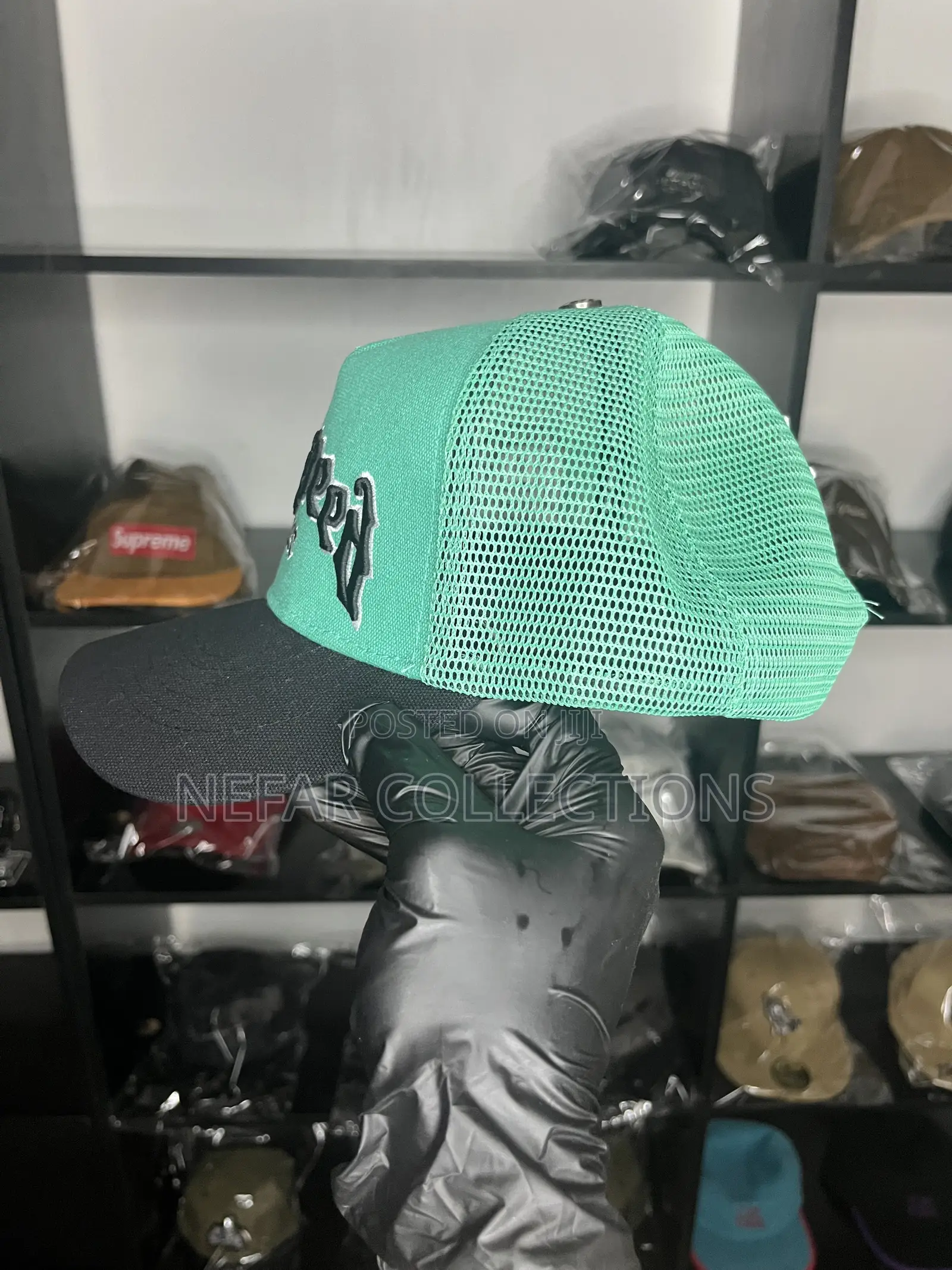 Truckers Face Cap - Green