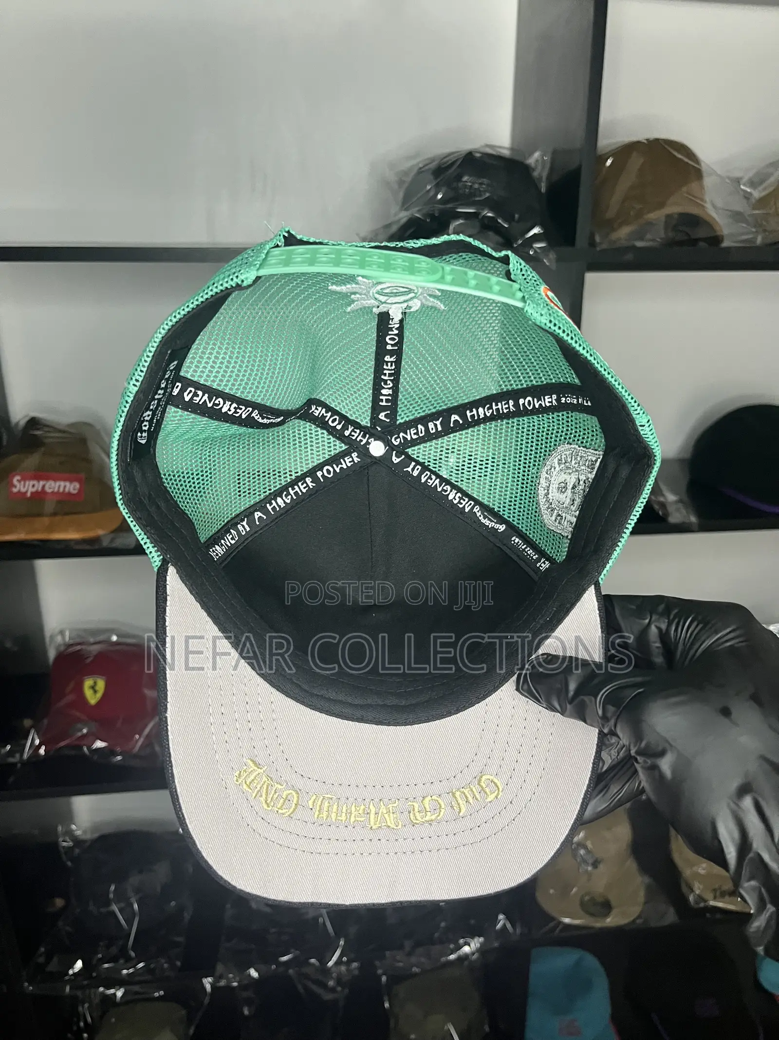 Truckers Face Cap - Green