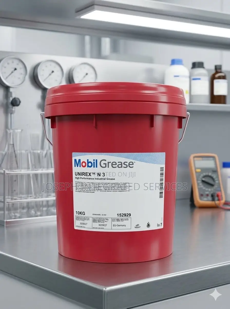 Mobil Grease Unirex N 3, Lithium-Complex Industrial Grease.