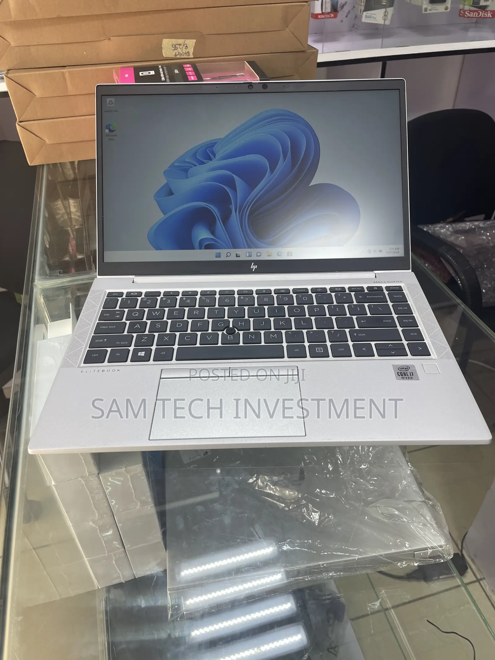 Laptop HP EliteBook 840 G7 8GB Intel Core i7 SSD 512GB