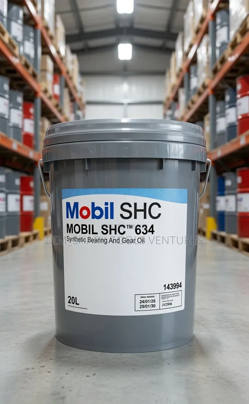 20-Litre(Mobil SHC 634)high-Performance Synthetic Bearing/Gear Oil