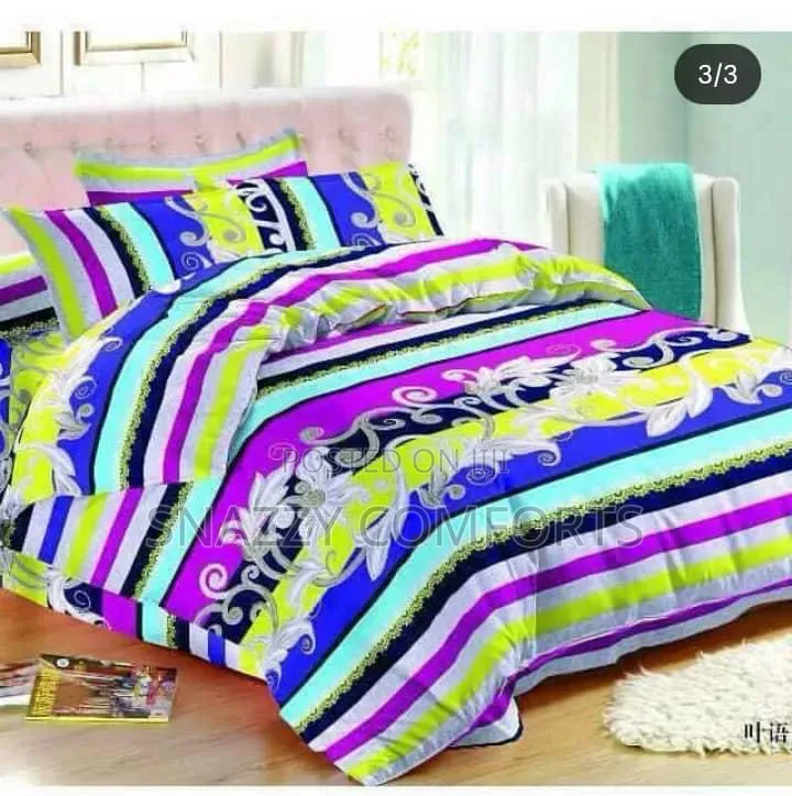 Colorful 6x7 Duvet Set 6x6 Bedsheet Set - Premium Quality