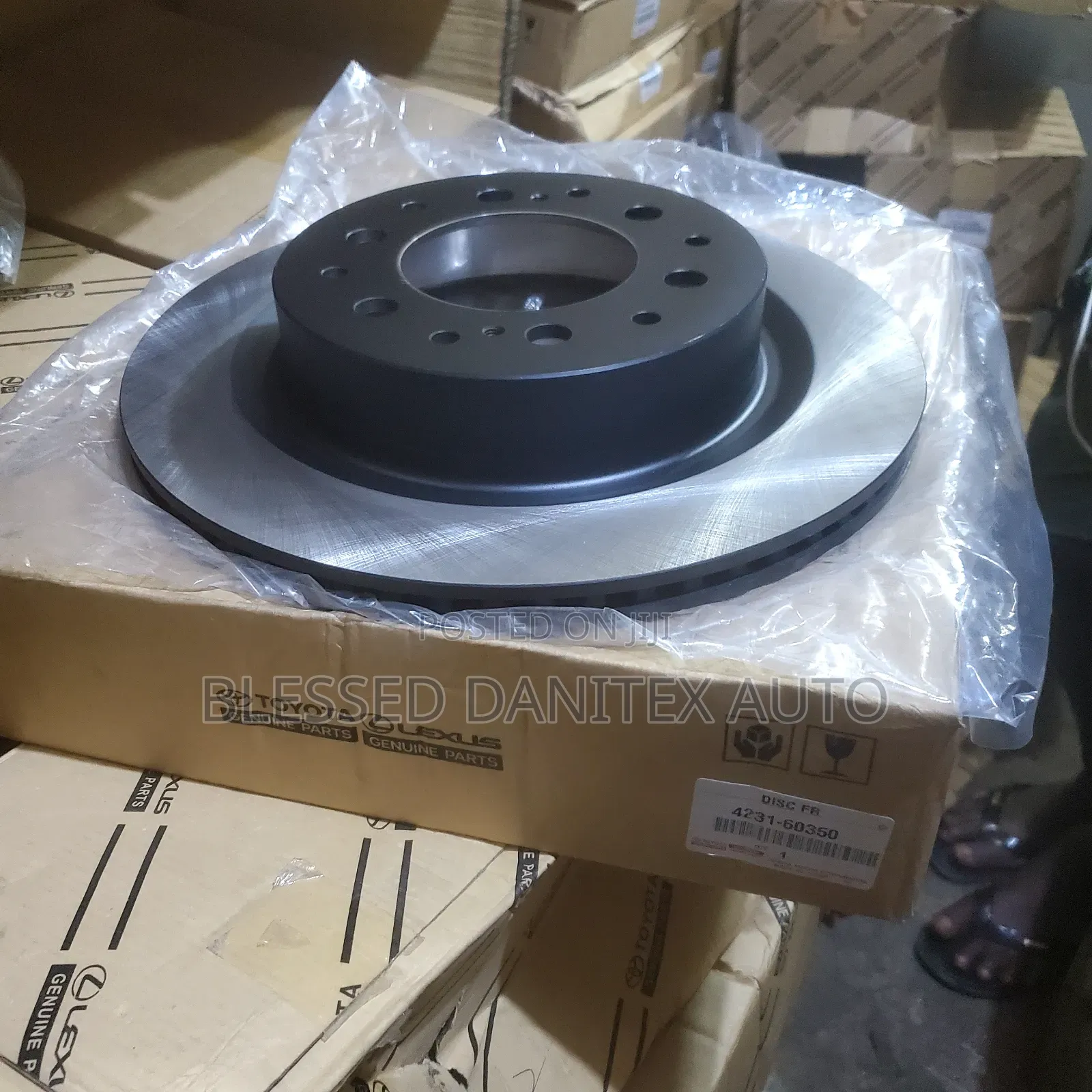 Back Brake Disc of Lexus Lx600 and Land Cruiser 2020 to 2026