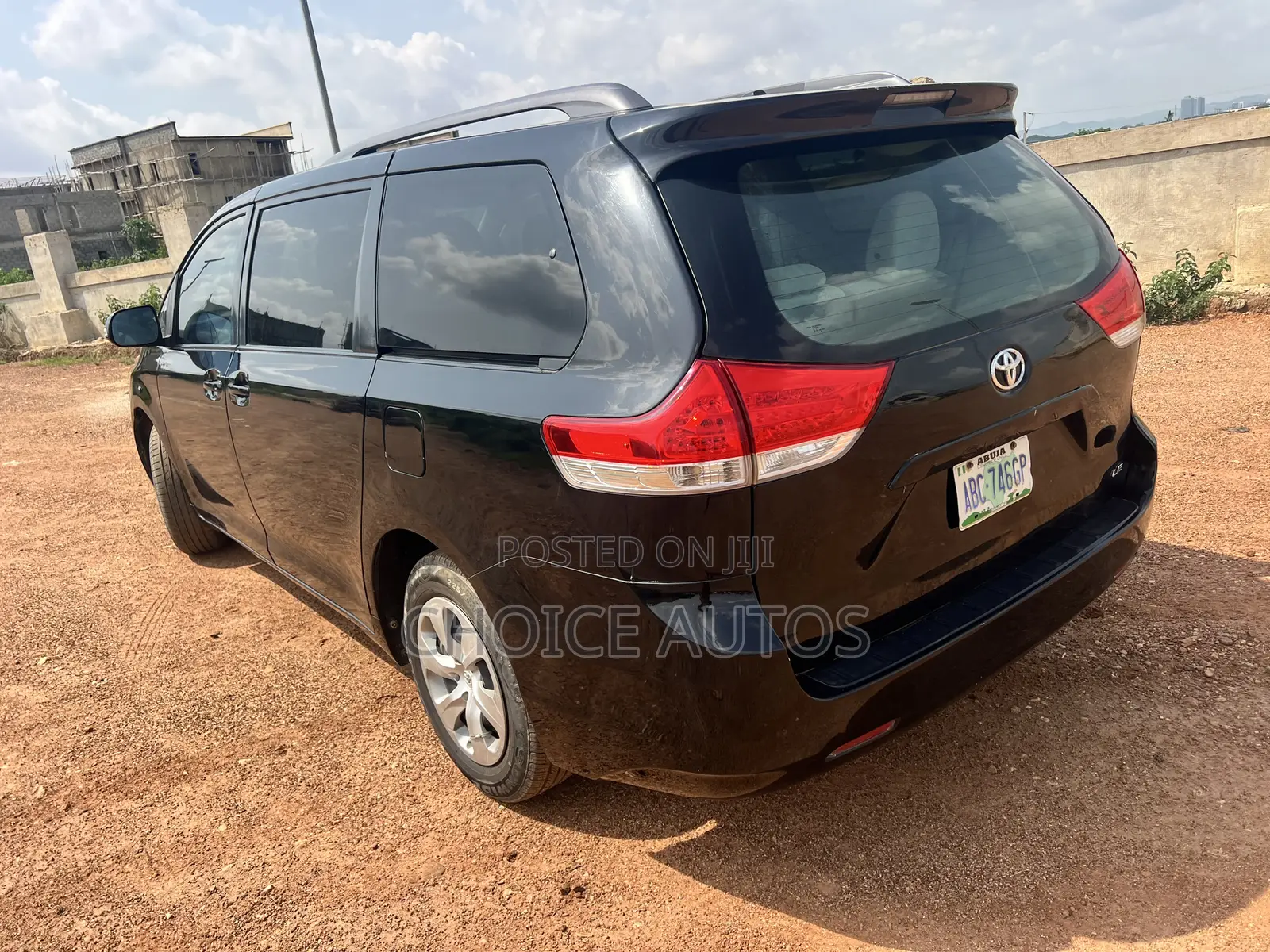 Toyota Sienna 7 Passenger 2012 Black