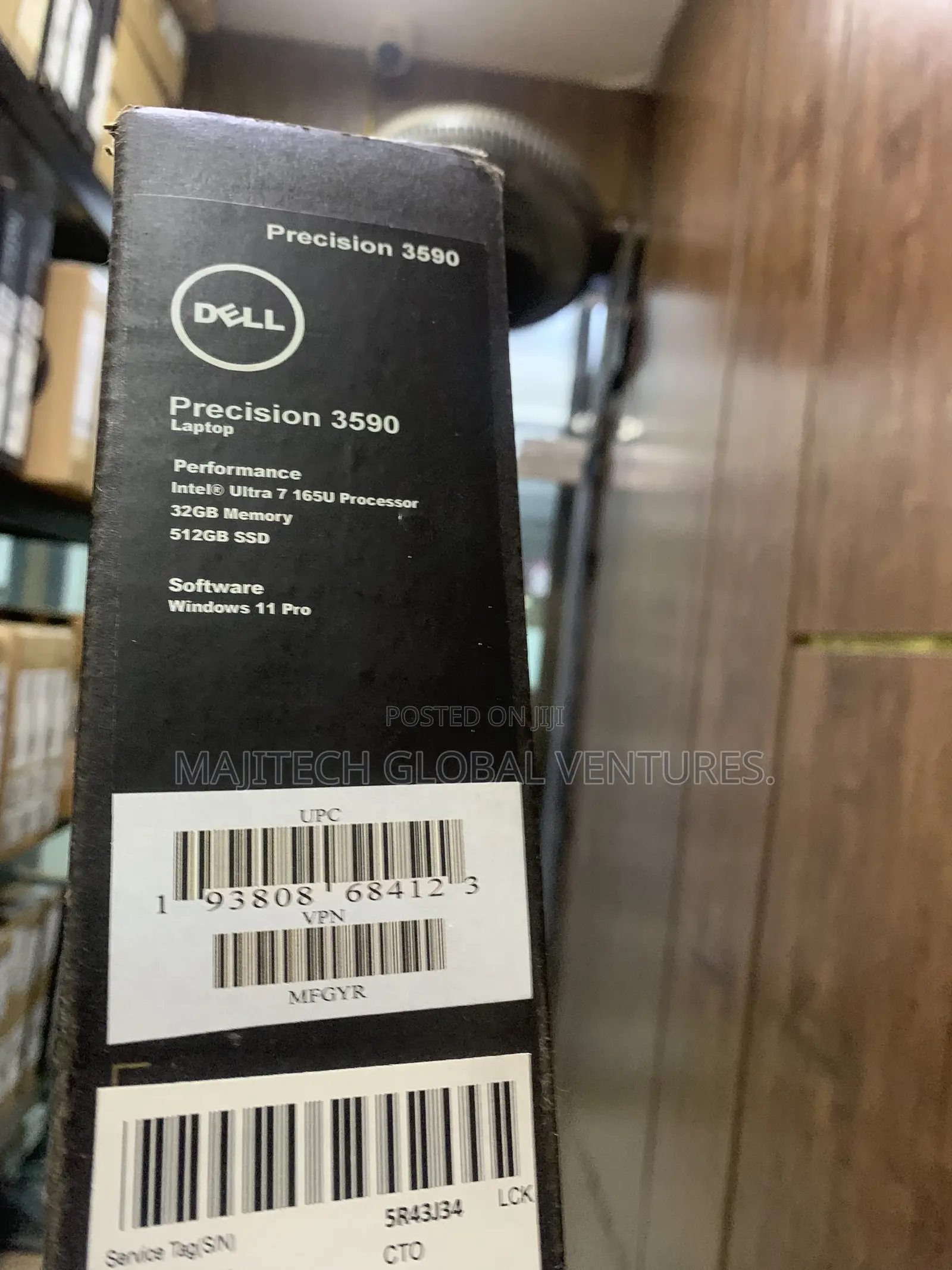 New Laptop Dell Precision 3590 32GB Intel Core Ultra 7 SSD 512GB