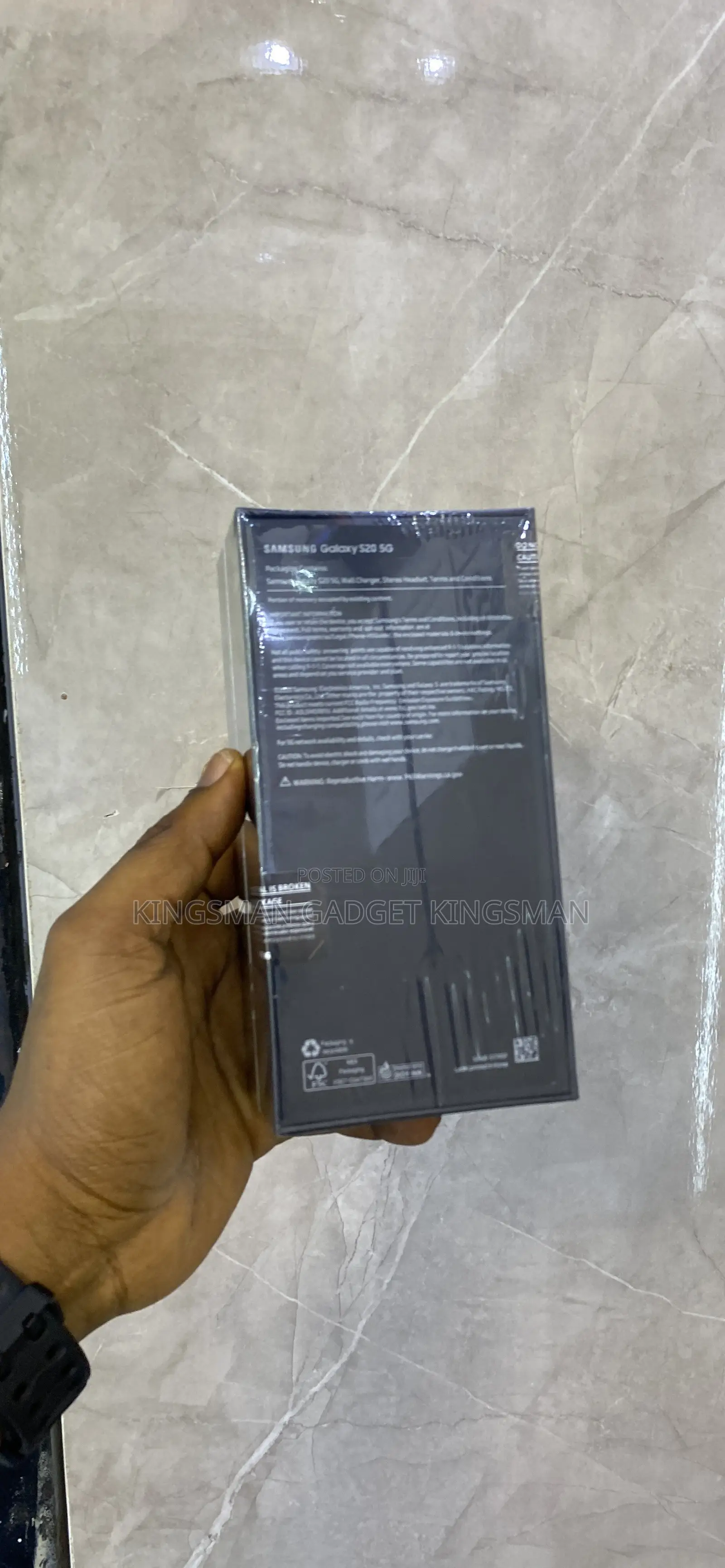 New Samsung Galaxy S20 128 GB Black