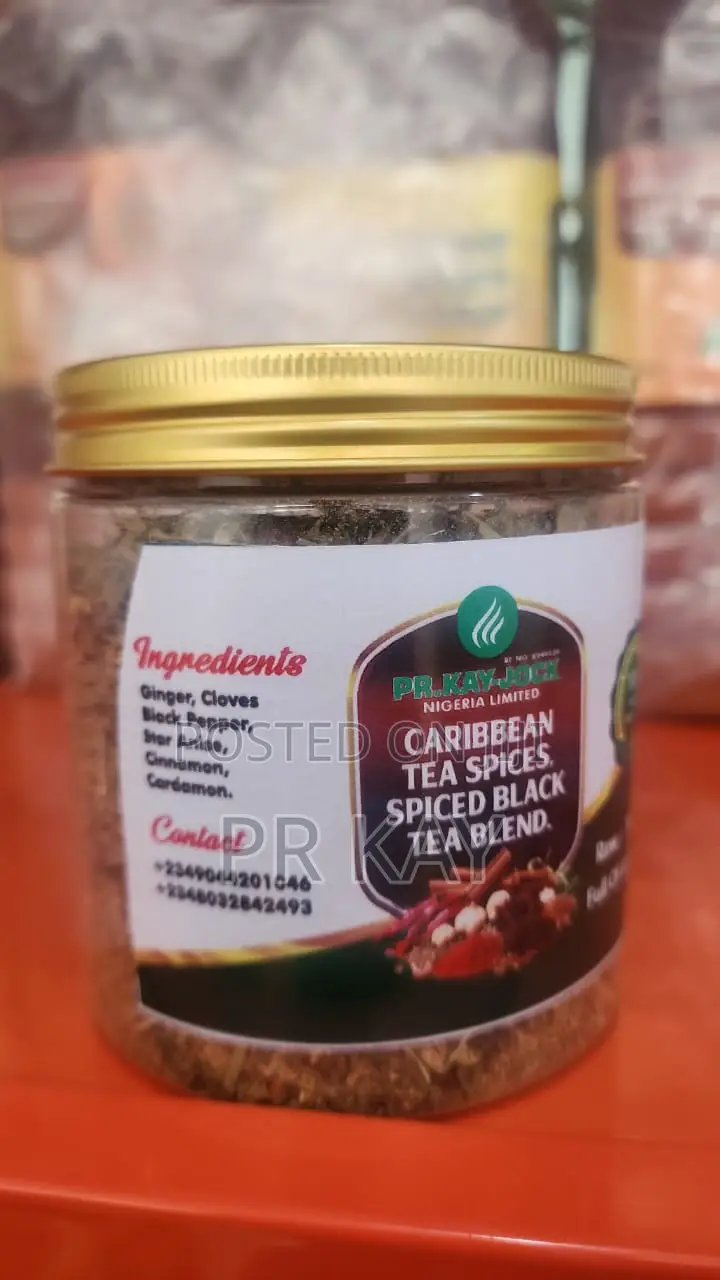 Small Caribbean Tea Bottle | Refreshing Herbal Drink