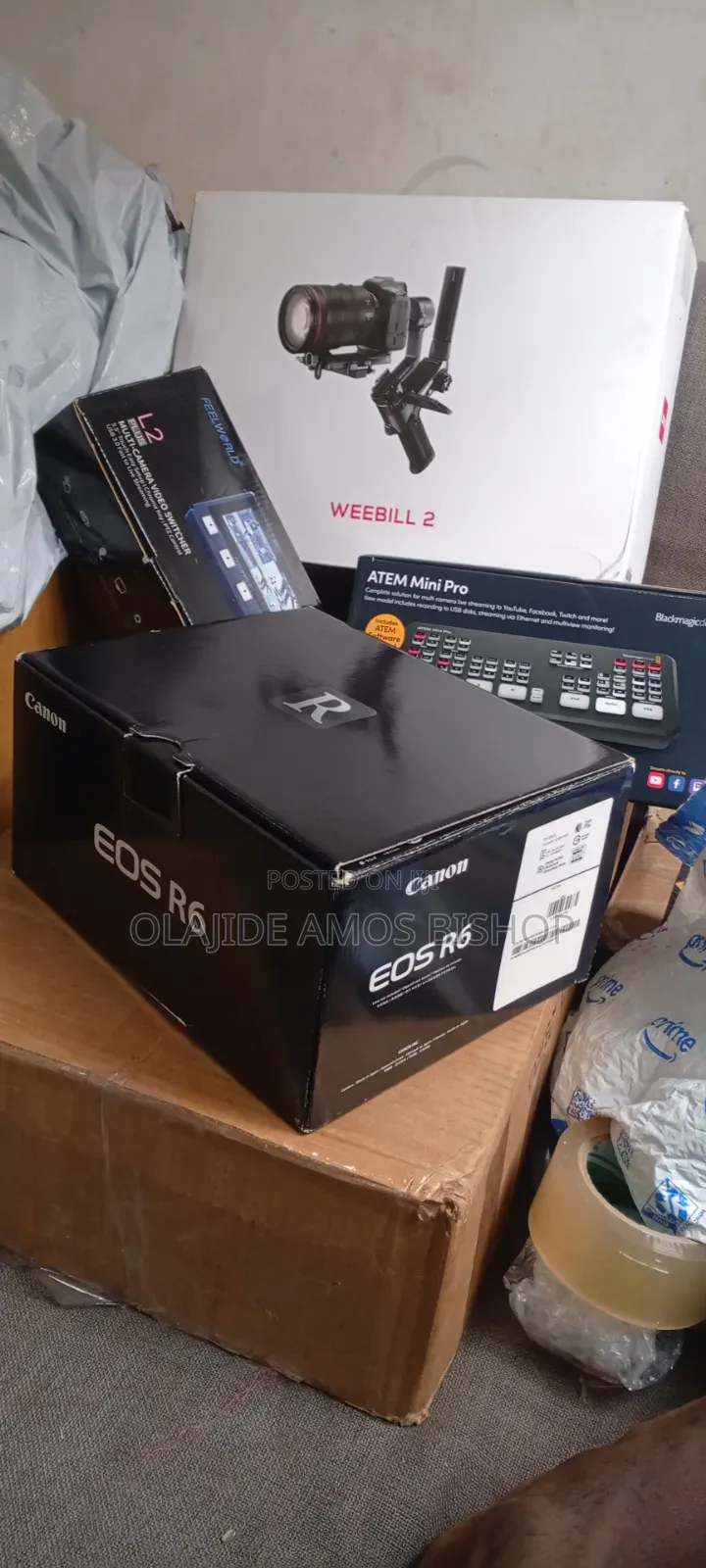 Canon EOS R6 Open Box