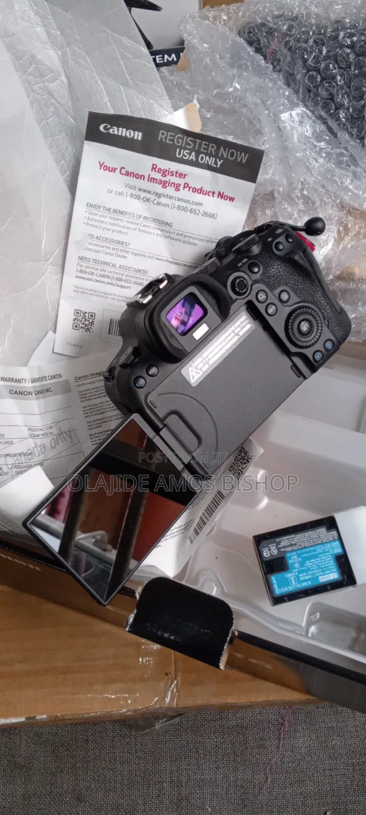 Canon EOS R6 Open Box