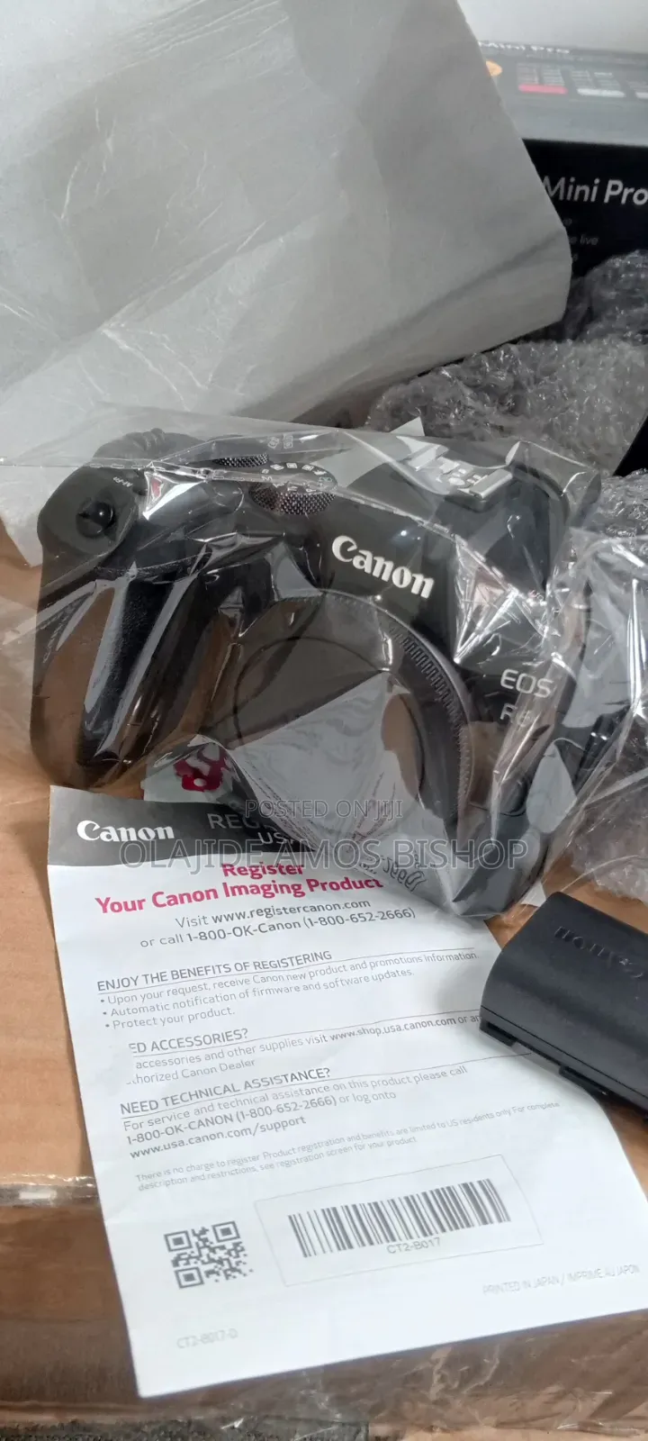 Canon EOS R6 Open Box