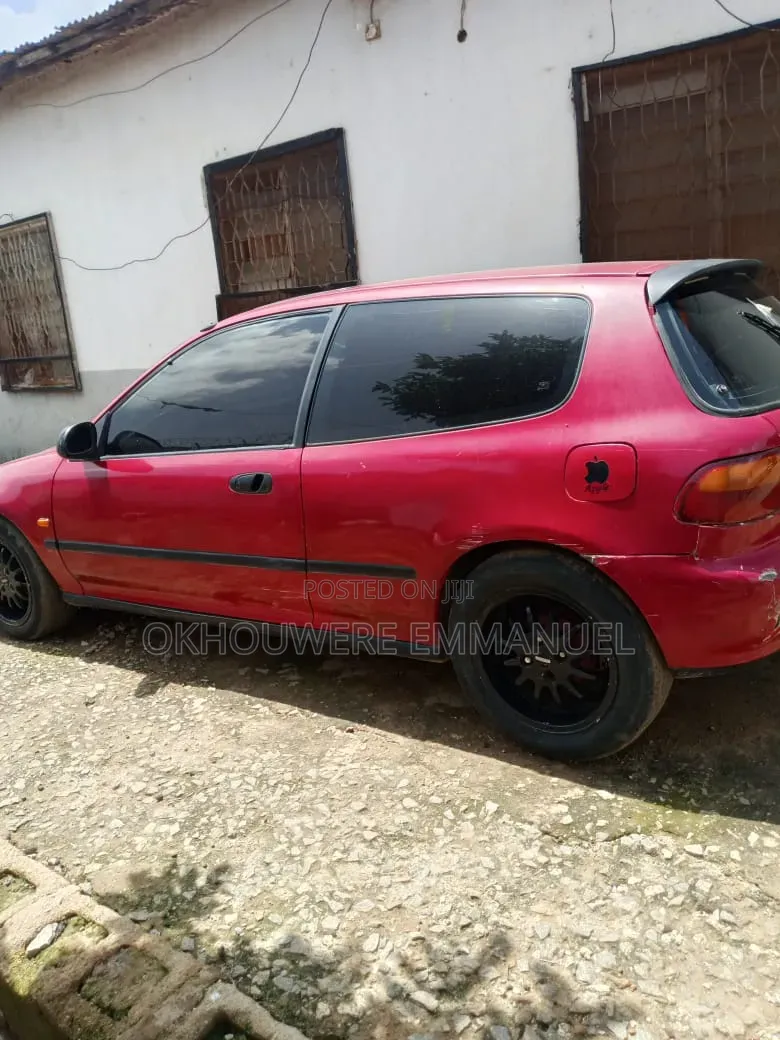 Honda Civic 1992 Red
