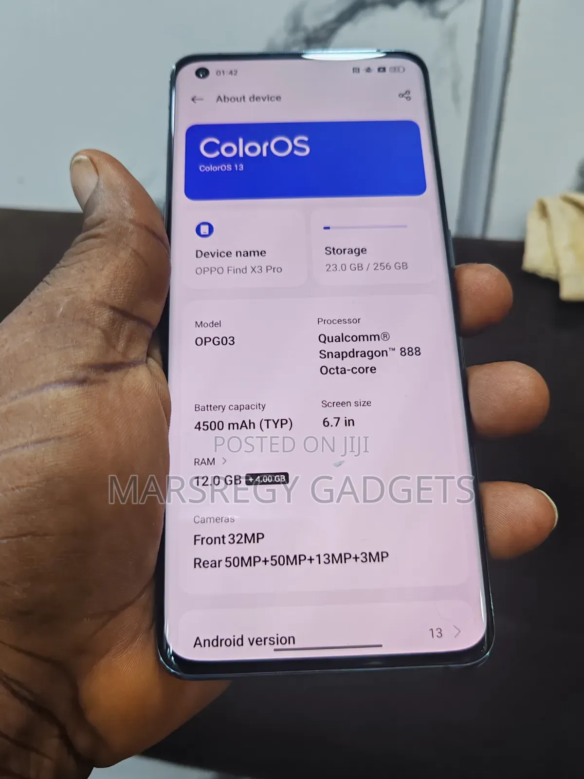 Oppo Find X3 Pro 256 GB Black