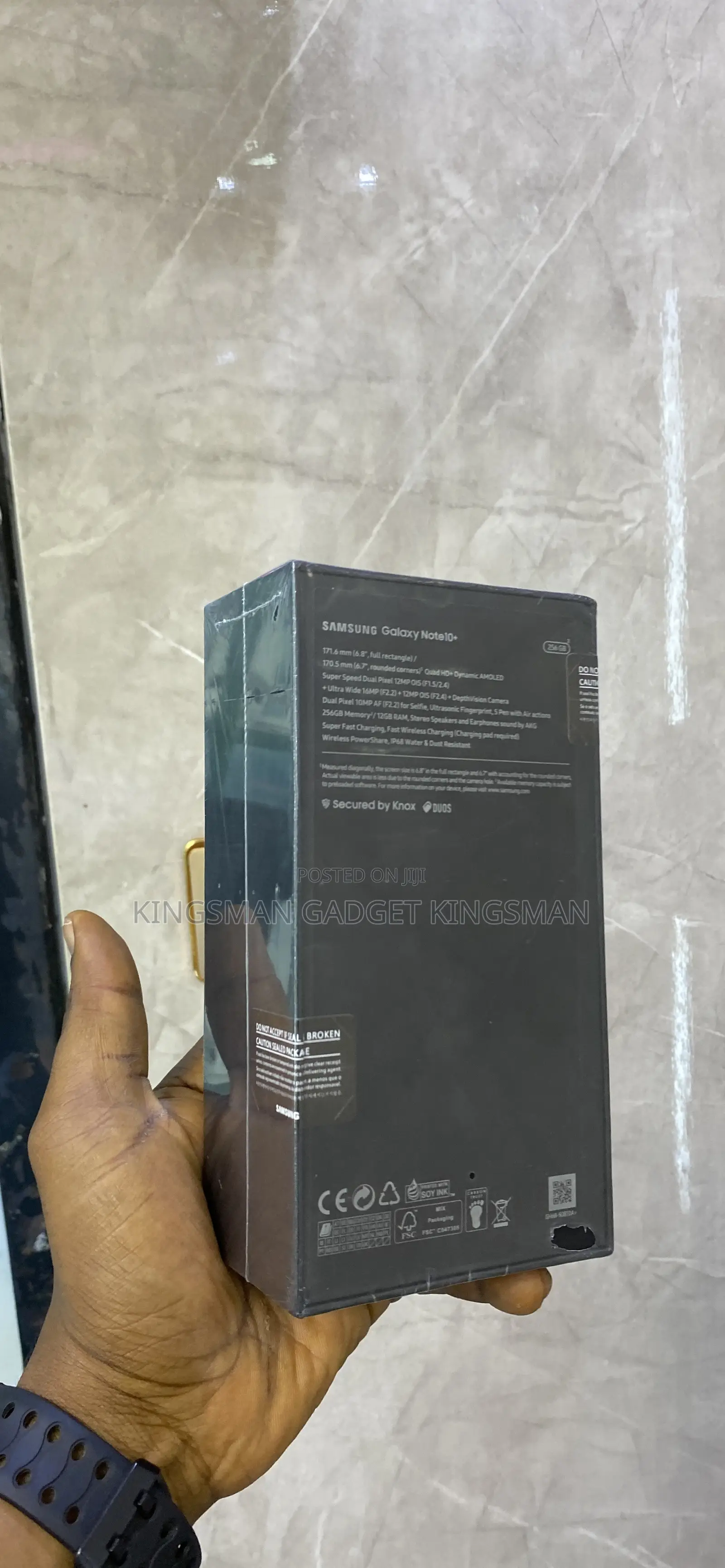 New Samsung Galaxy Note 10 Plus 5G 256 GB Black