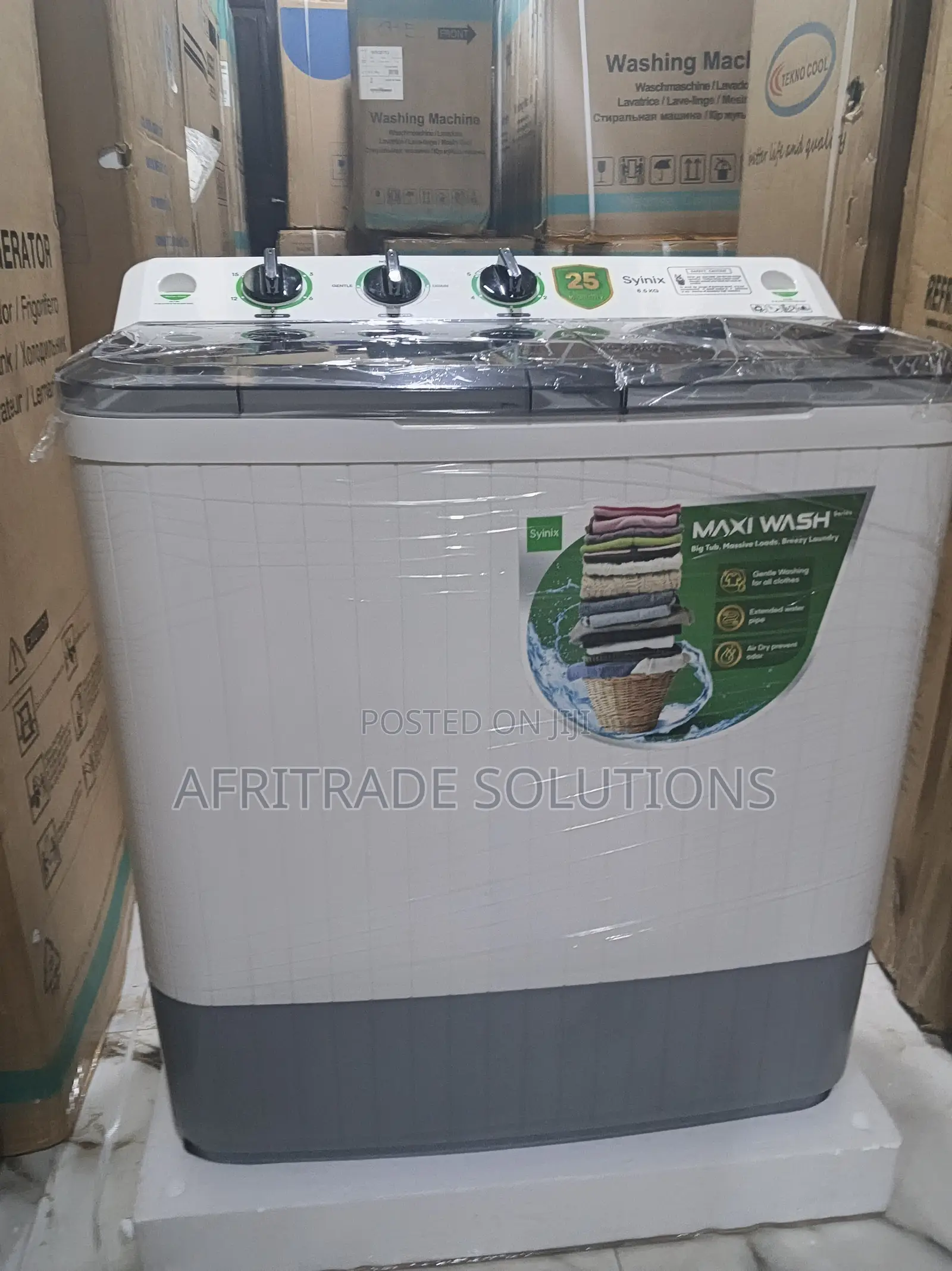 Syinix 8.5KG Manual Washer for Family Laundry