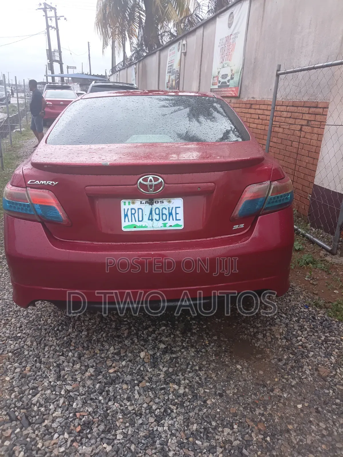 Toyota Camry 2.4 SE 2008 Red