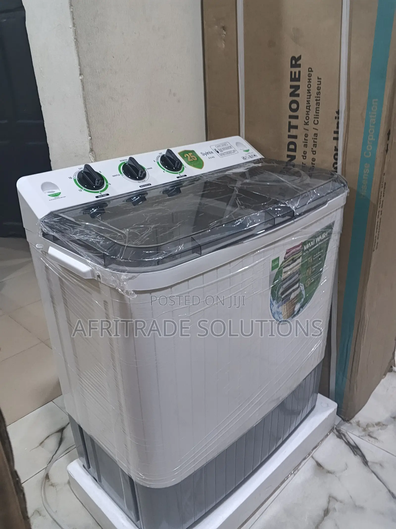Syinix 8.5KG Twin Tub Washer – Reliable Performance