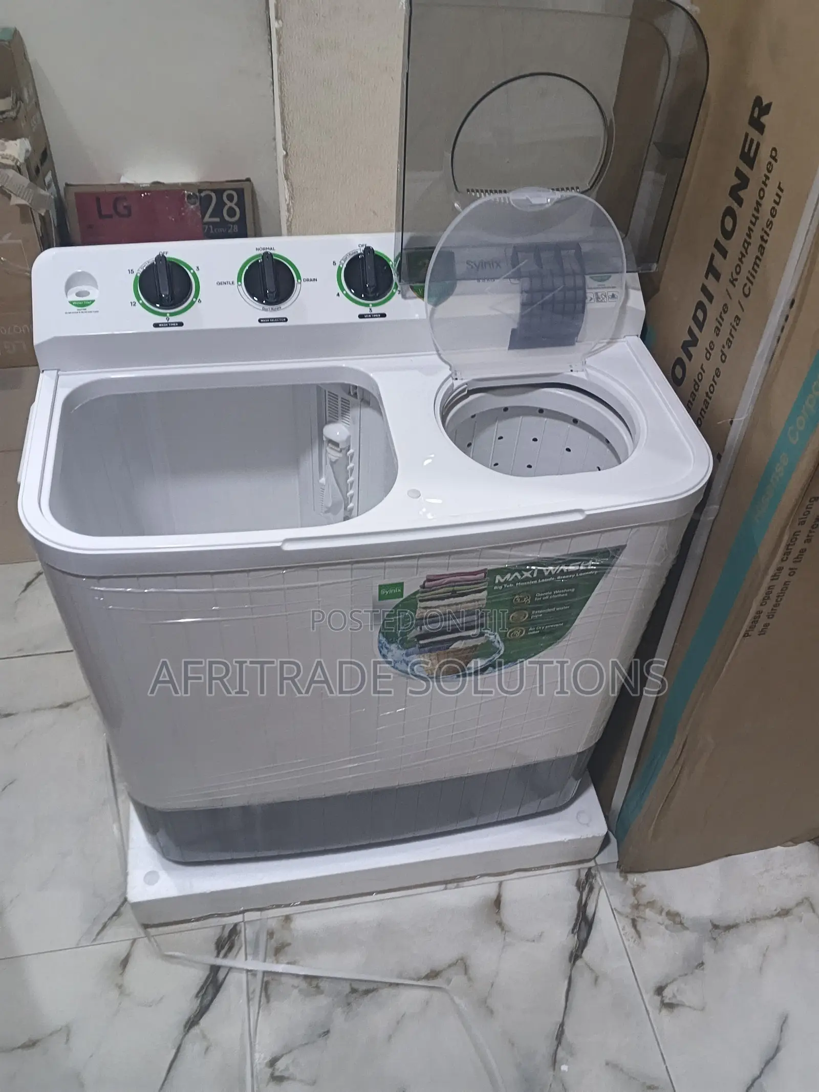 Syinix 8.5KG Manual Washing Machine for Homes