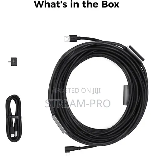 OBSBOT USB-A to USB-C 3.0 Data-Only Cable for Select Cameras (65')