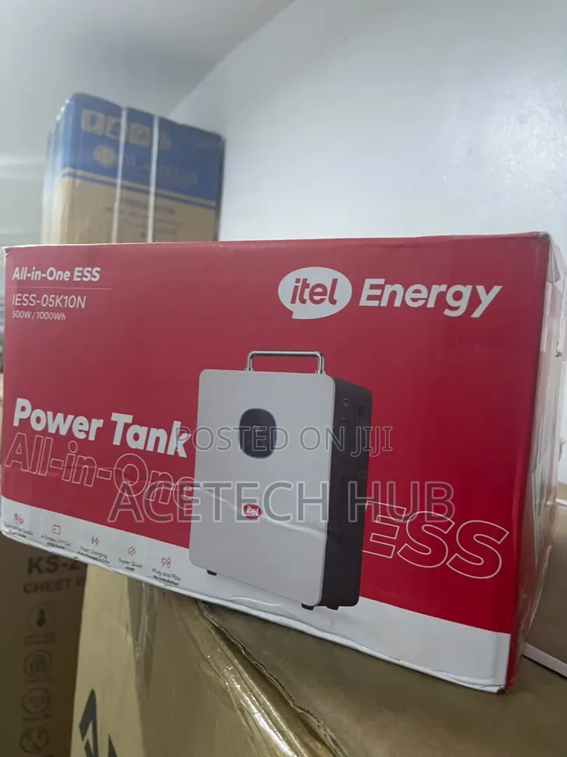 Itel IESS-05K10N 500w/1000Wh Power Tank – Reliable Backup Power