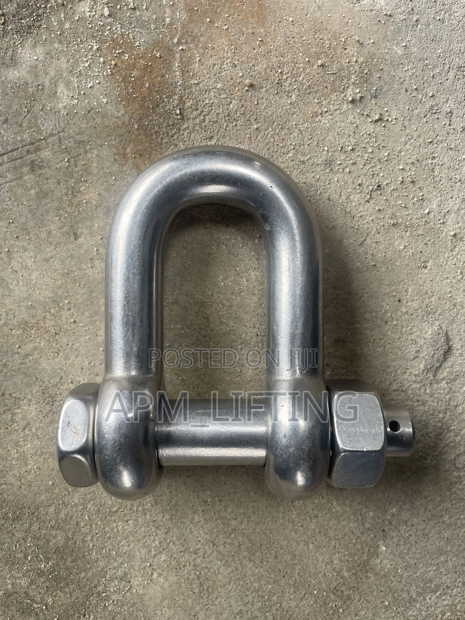 1inch” Stainless D Shackles C/W Bolt and Nut 25mm