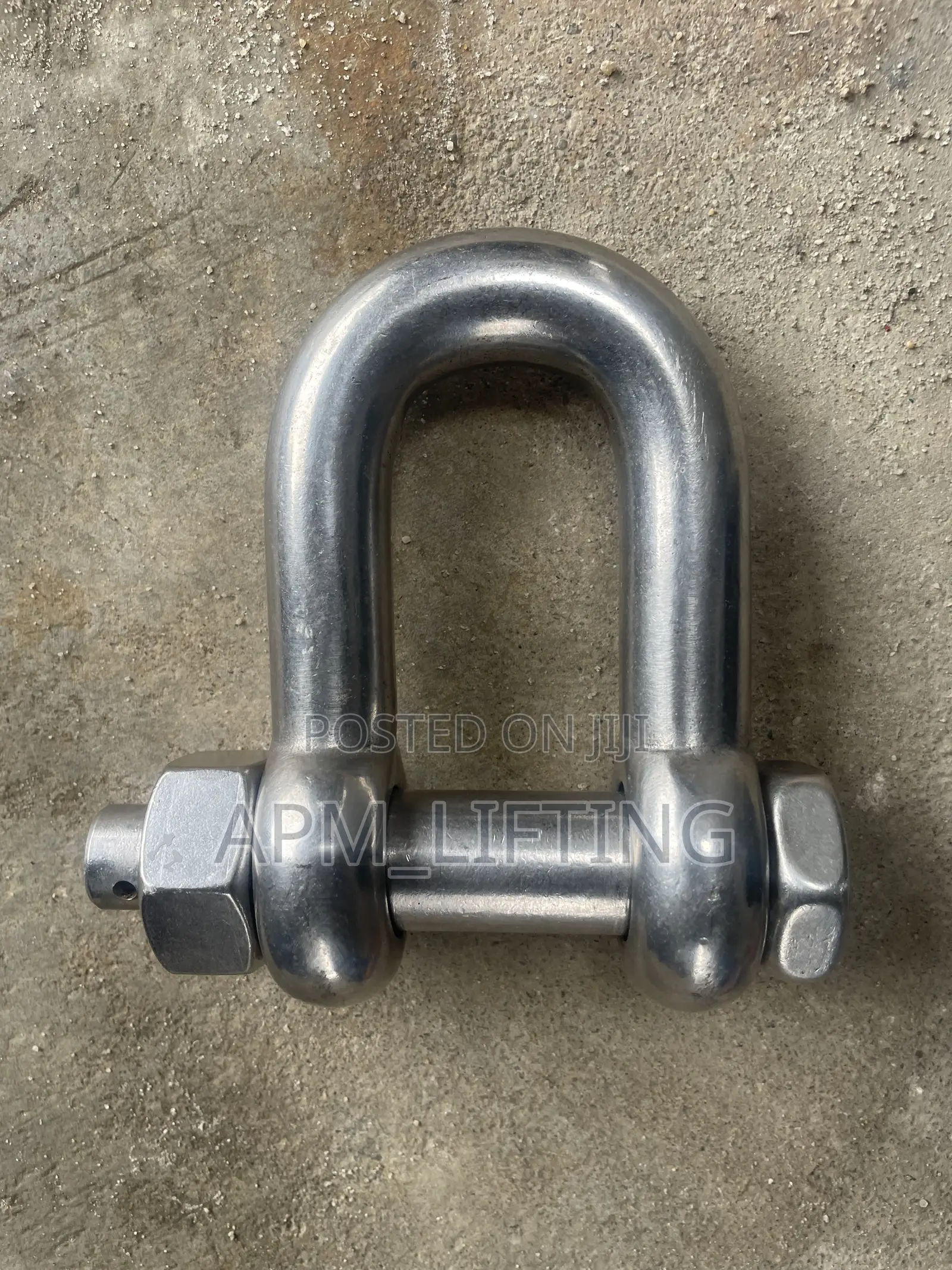 1inch” Stainless D Shackles C/W Bolt and Nut 25mm