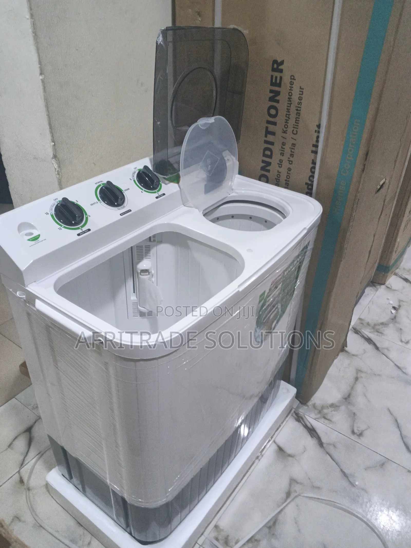 Syinix 8.5KG Twin Tub Washer – Heavy Duty Cleaning