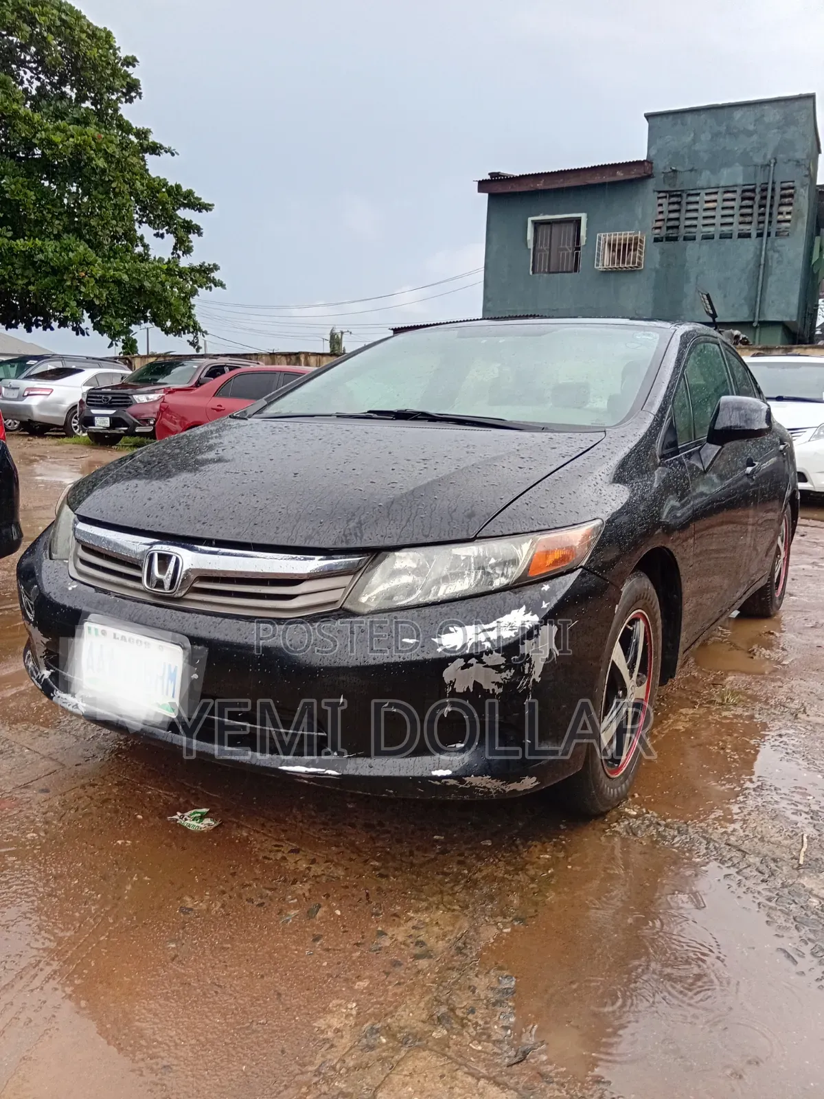 Honda Civic Sedan EX 2013 Black