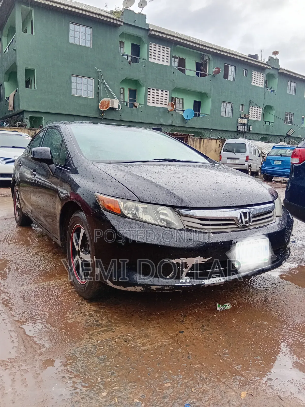 Honda Civic Sedan EX 2013 Black