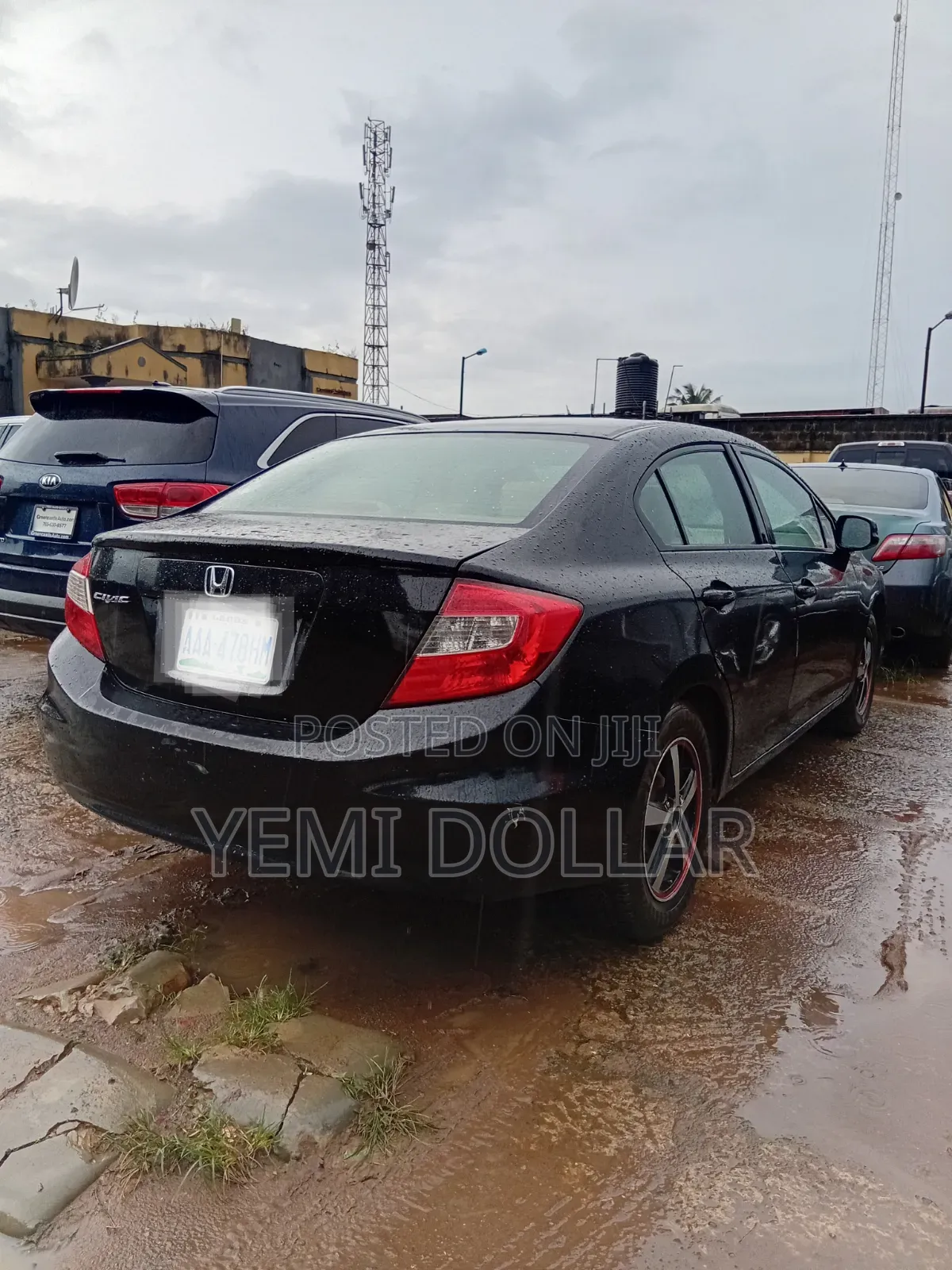 Honda Civic Sedan EX 2013 Black